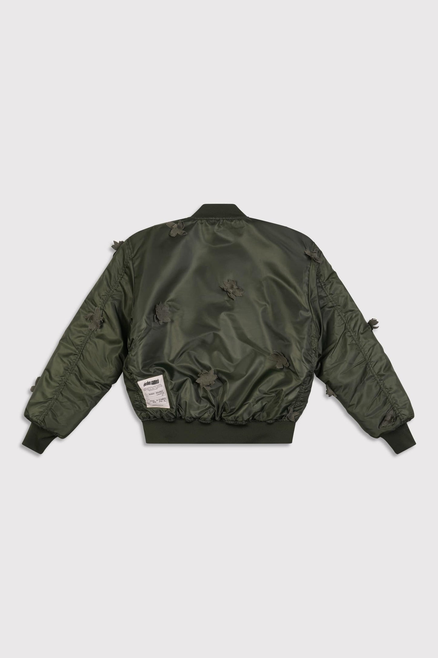 Mono Petal MA-1 Bomber Jacket - Olive