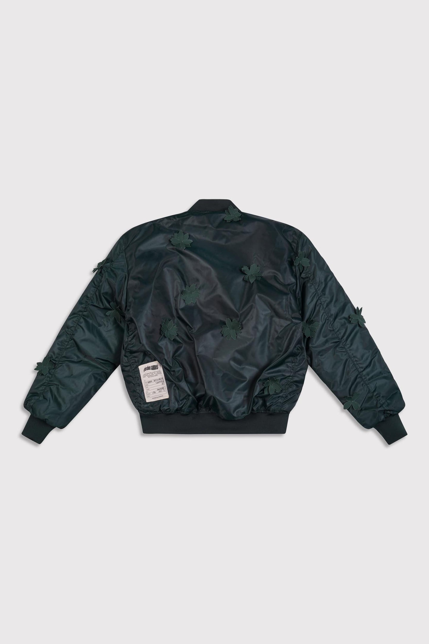 Mono Petal MA-1 Bomber Jacket - Petrol