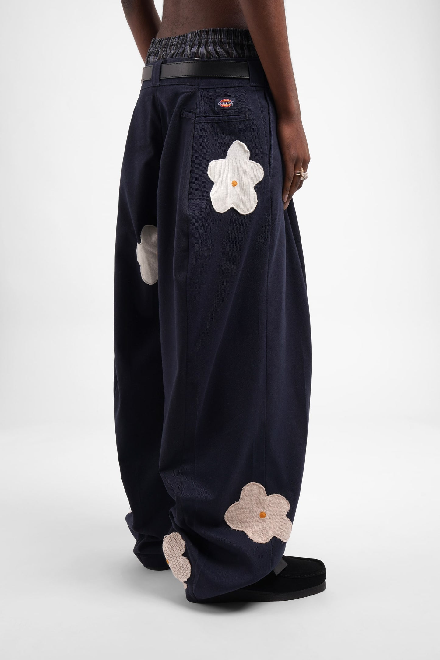 FO Baggy Trou - Navy - Limited Flower Edition