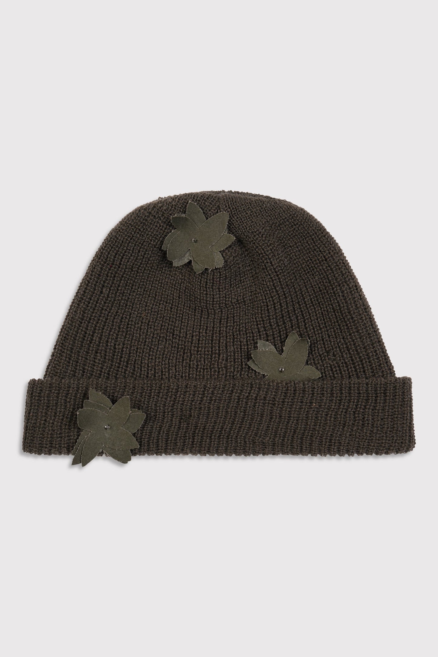 Mono Petal Beanie - Olive
