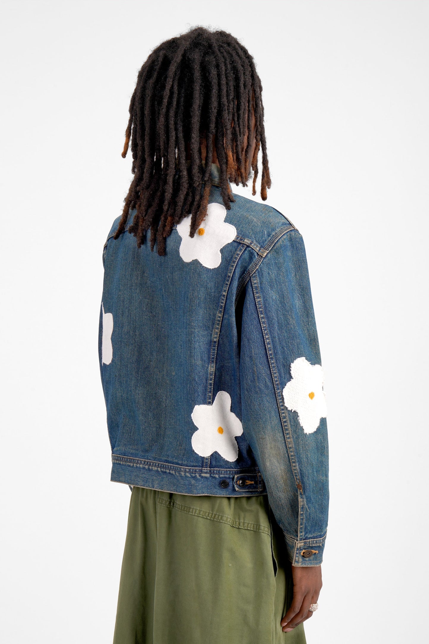 Flower Denim Jacket
