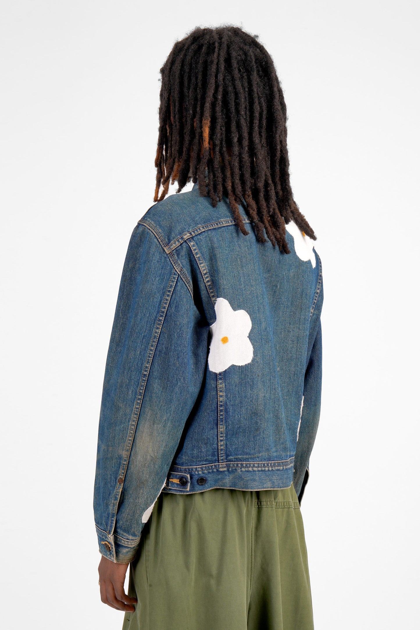Flower Denim Jacket