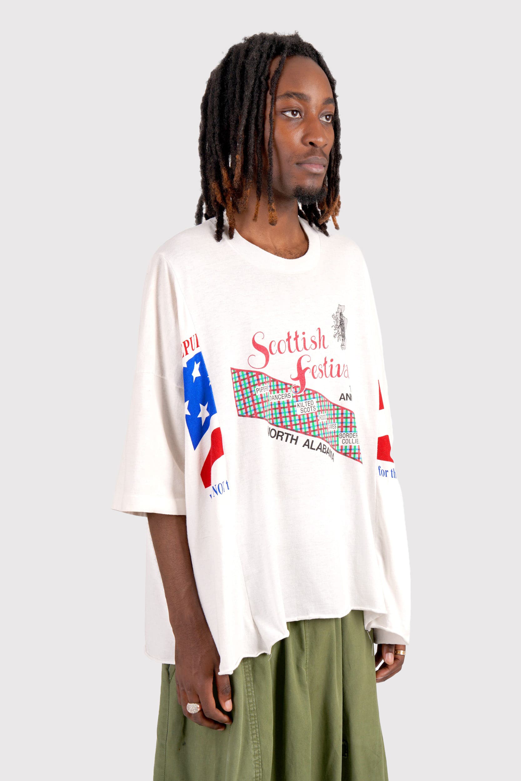 FO Baggy Tee - White – Joshua Samuels
