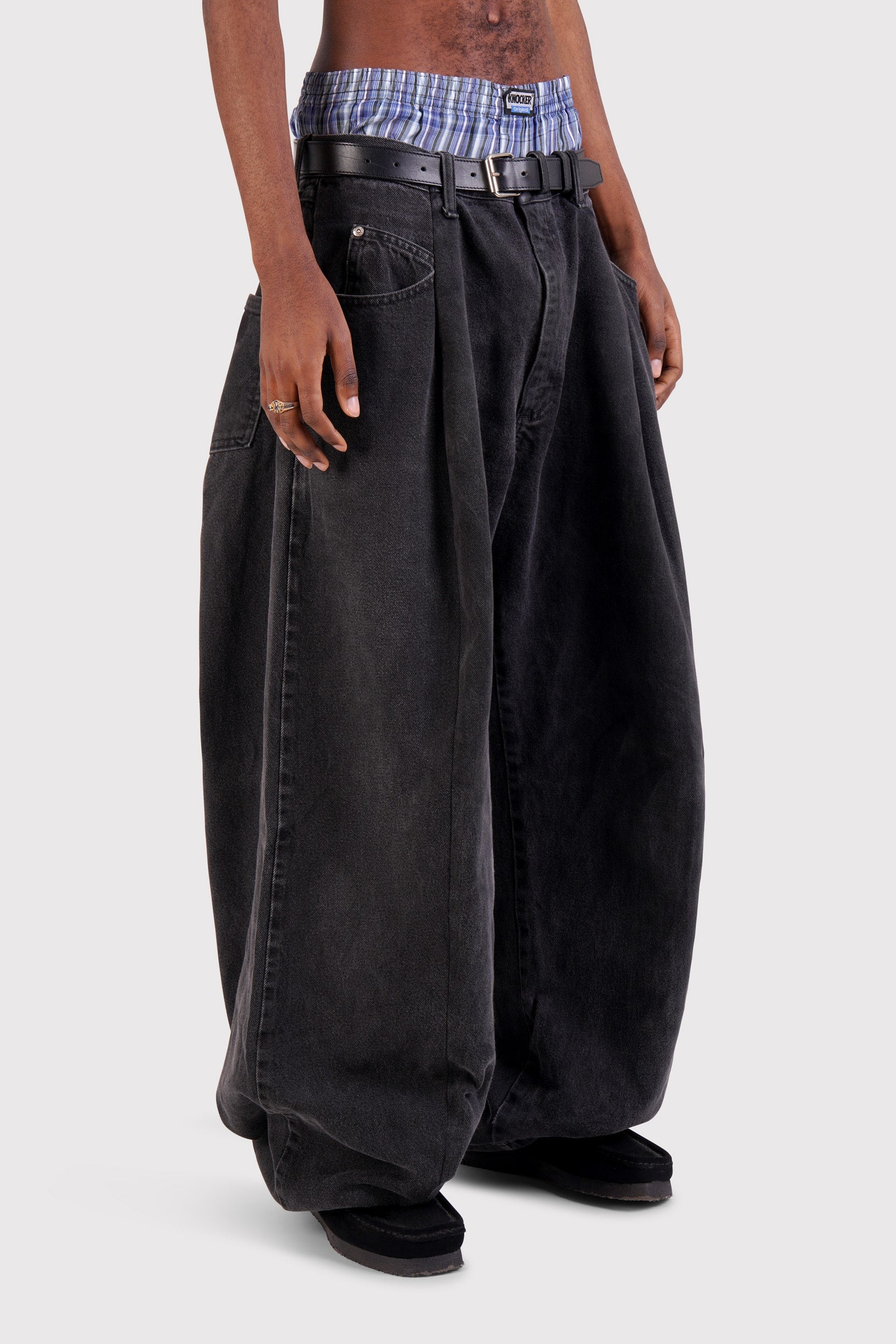 FO Baggy Jeans - Black – Joshua Samuels