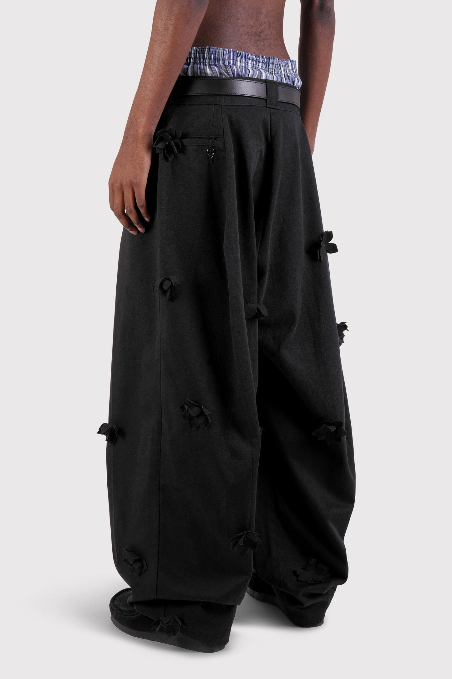 FO Baggy Trou - Black - Limited Mono Petal Edition