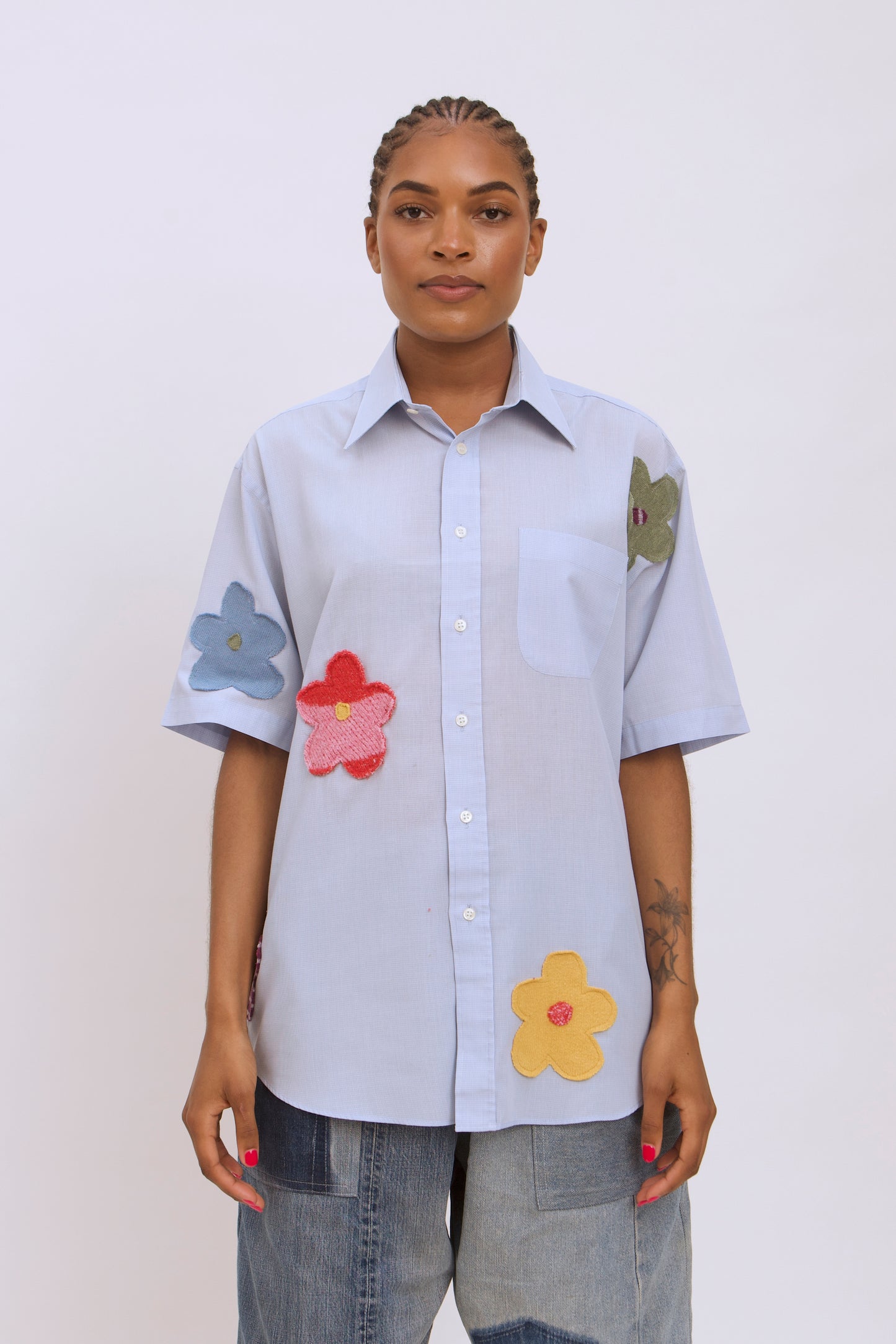 Flower Shirt 007 - L