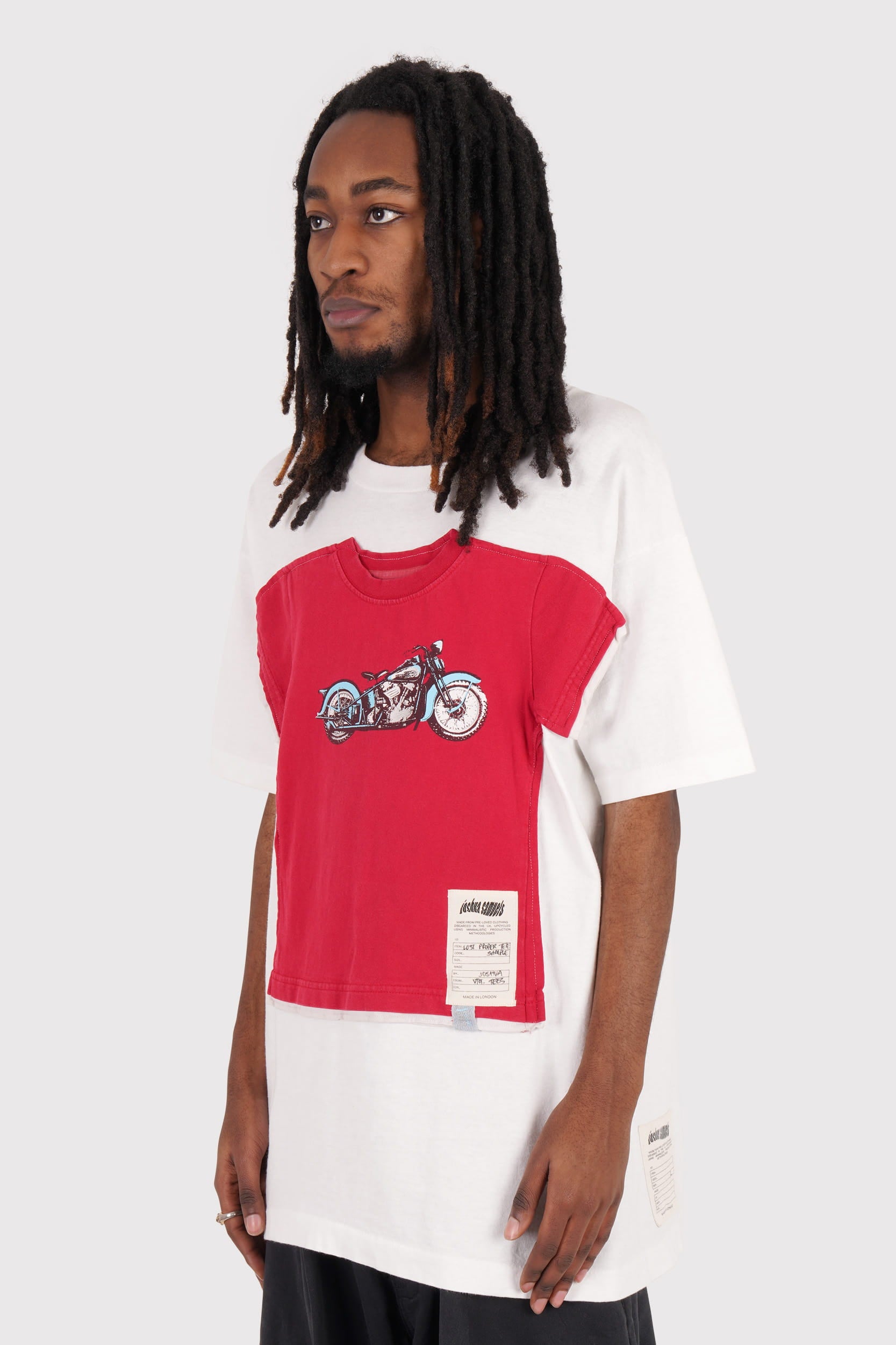 Lost Proper Tee - White – Joshua Samuels