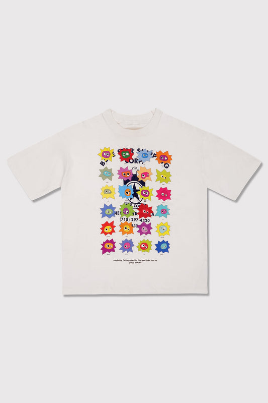Whimsical Little Buggers Tee - White