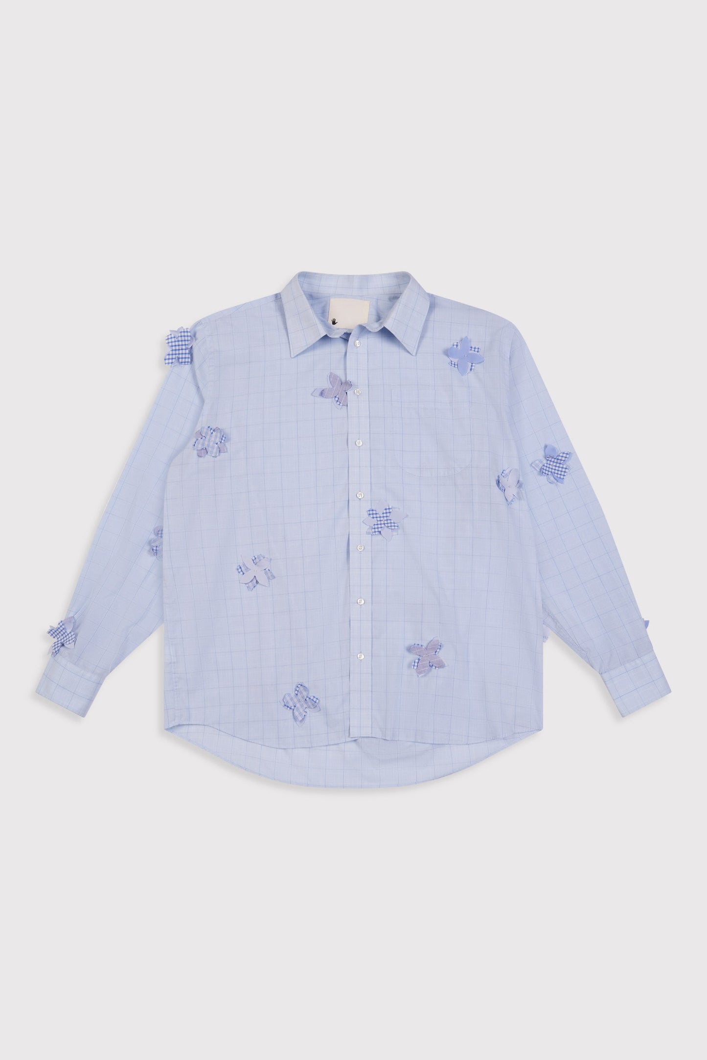 Mono Petal Shirt - Blue