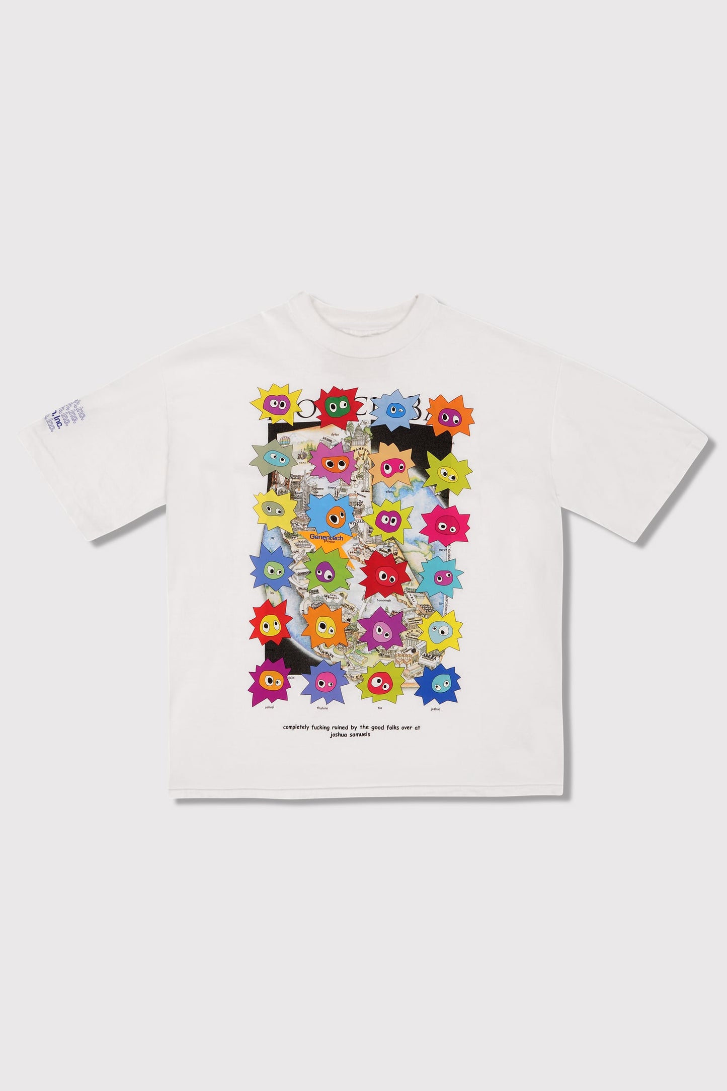 Whimsical Little Buggers Tee - White