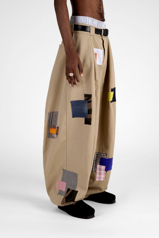 FO Baggy Trou - Beige - Limited Patches Edition