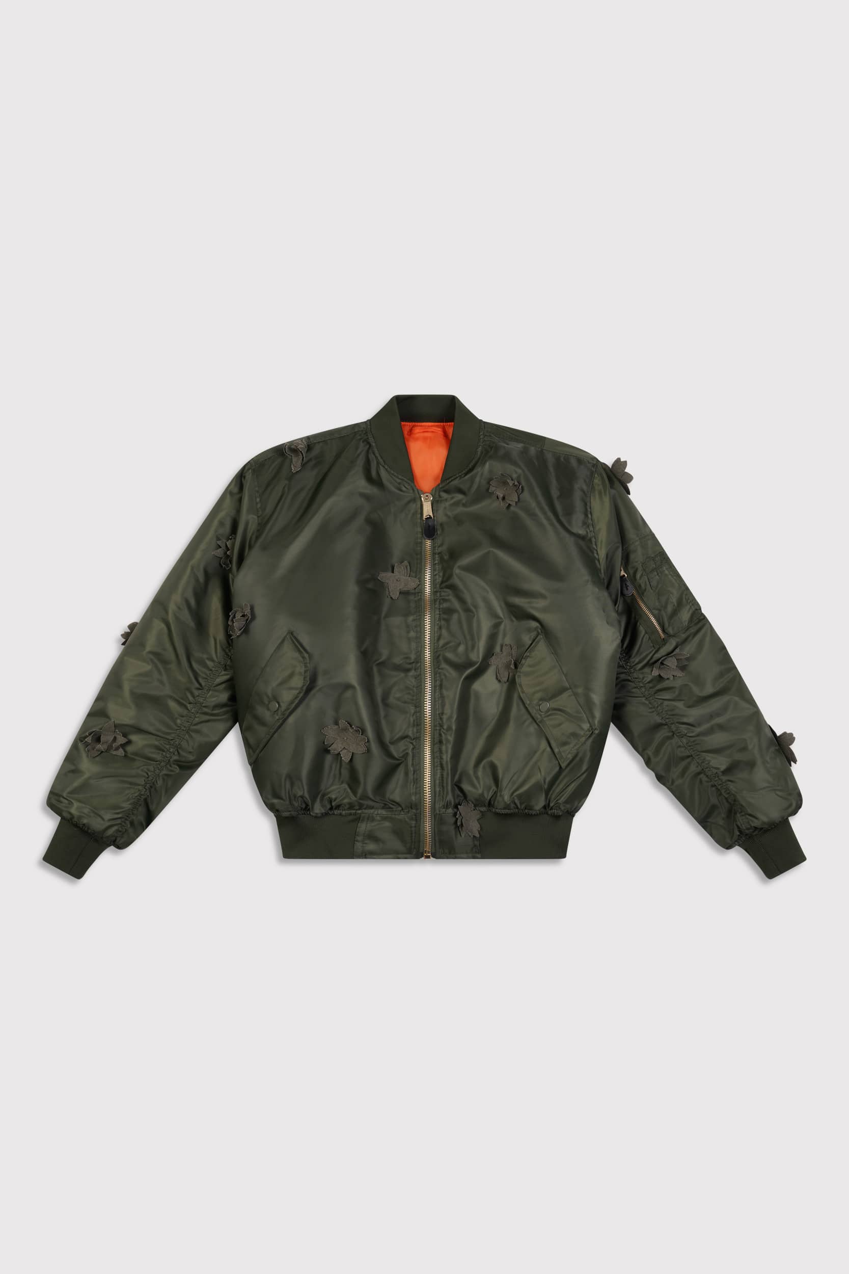 Mono Petal MA-1 Bomber Jacket - Olive – Joshua Samuels