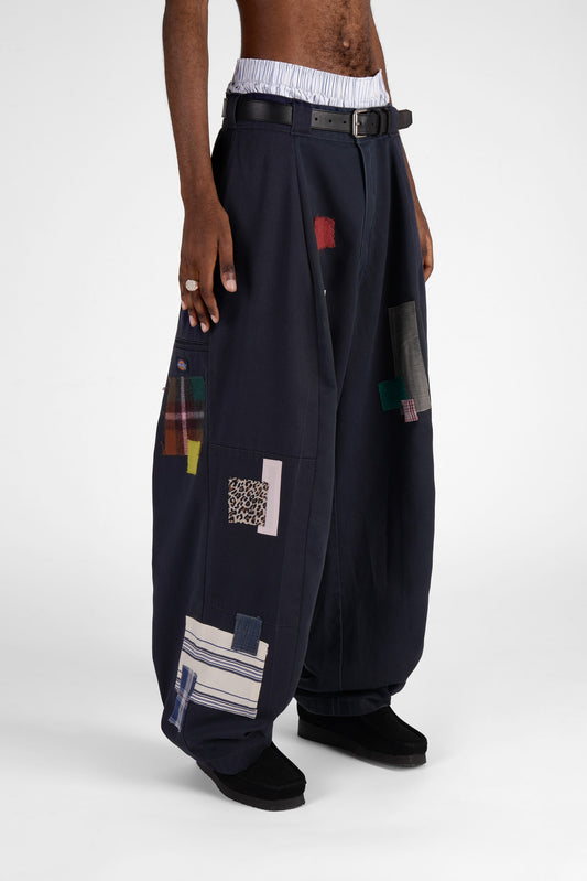FO Baggy Trou - Navy - Limited Patches Edition