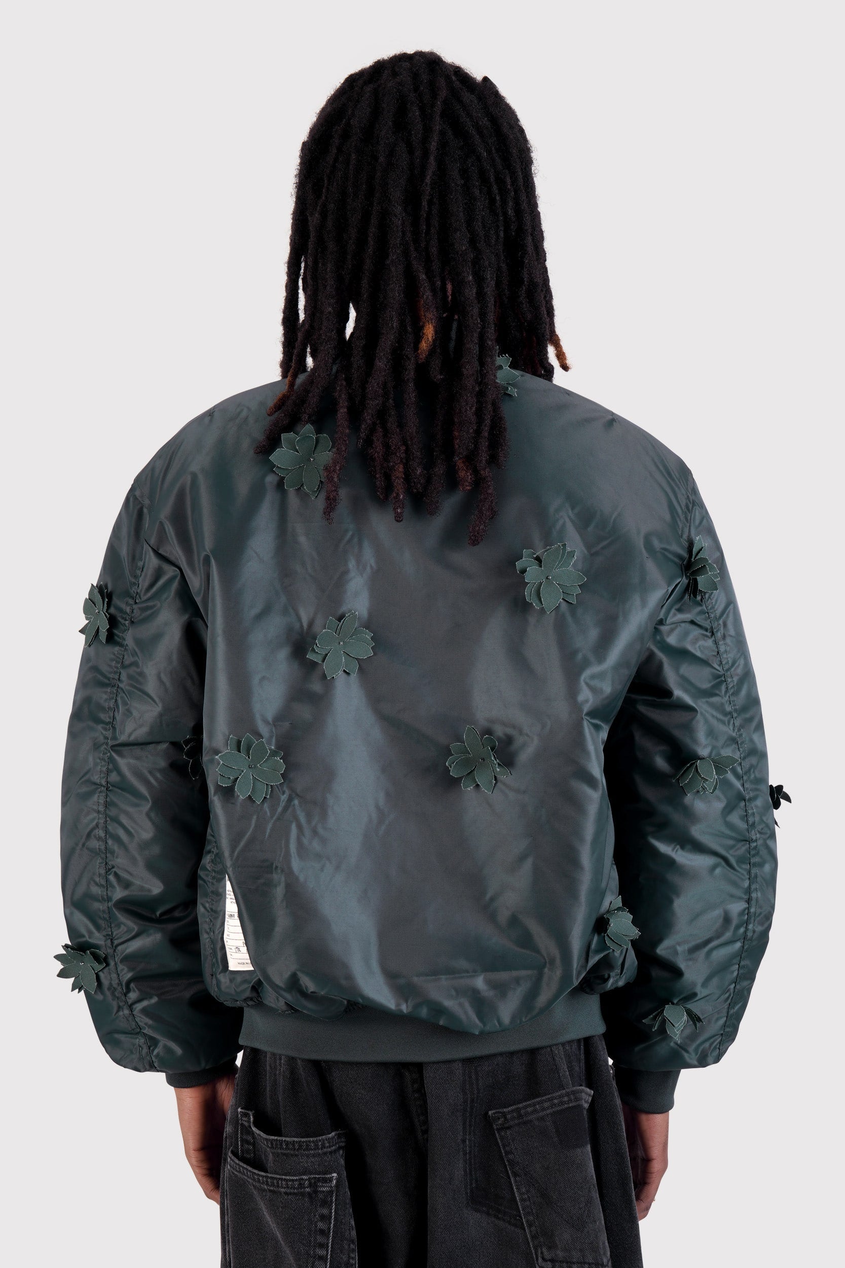 Mono Petal MA-1 Bomber Jacket - Petrol – Joshua Samuels