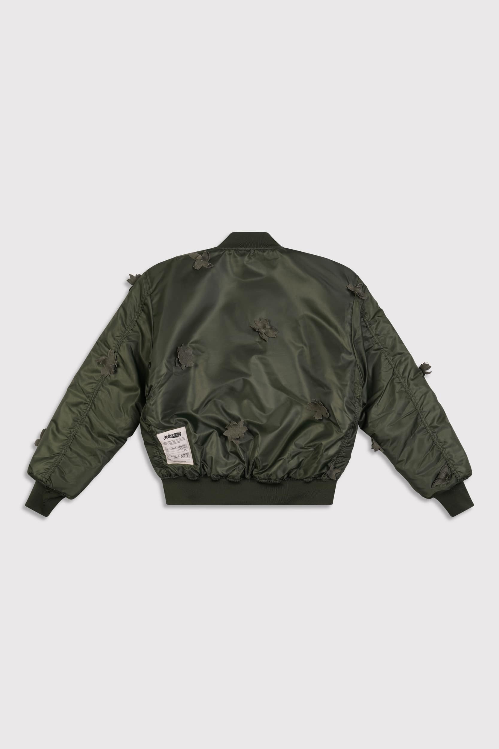 ヒロムハーツ1piu1uguale3 MOUTON BOMBER Mono Petal MA-1 Bomber Jacket - Olive – Joshua Samuels