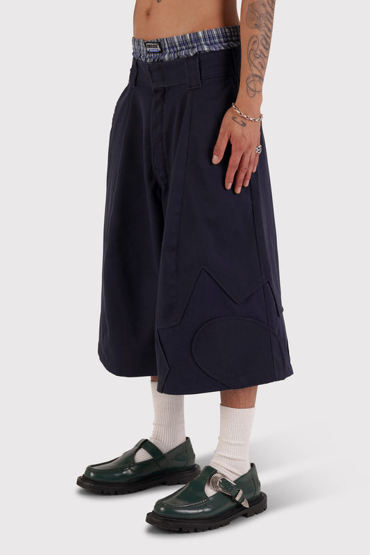FO Baggy Shorts - Navy - Limited Peakaboo Edition