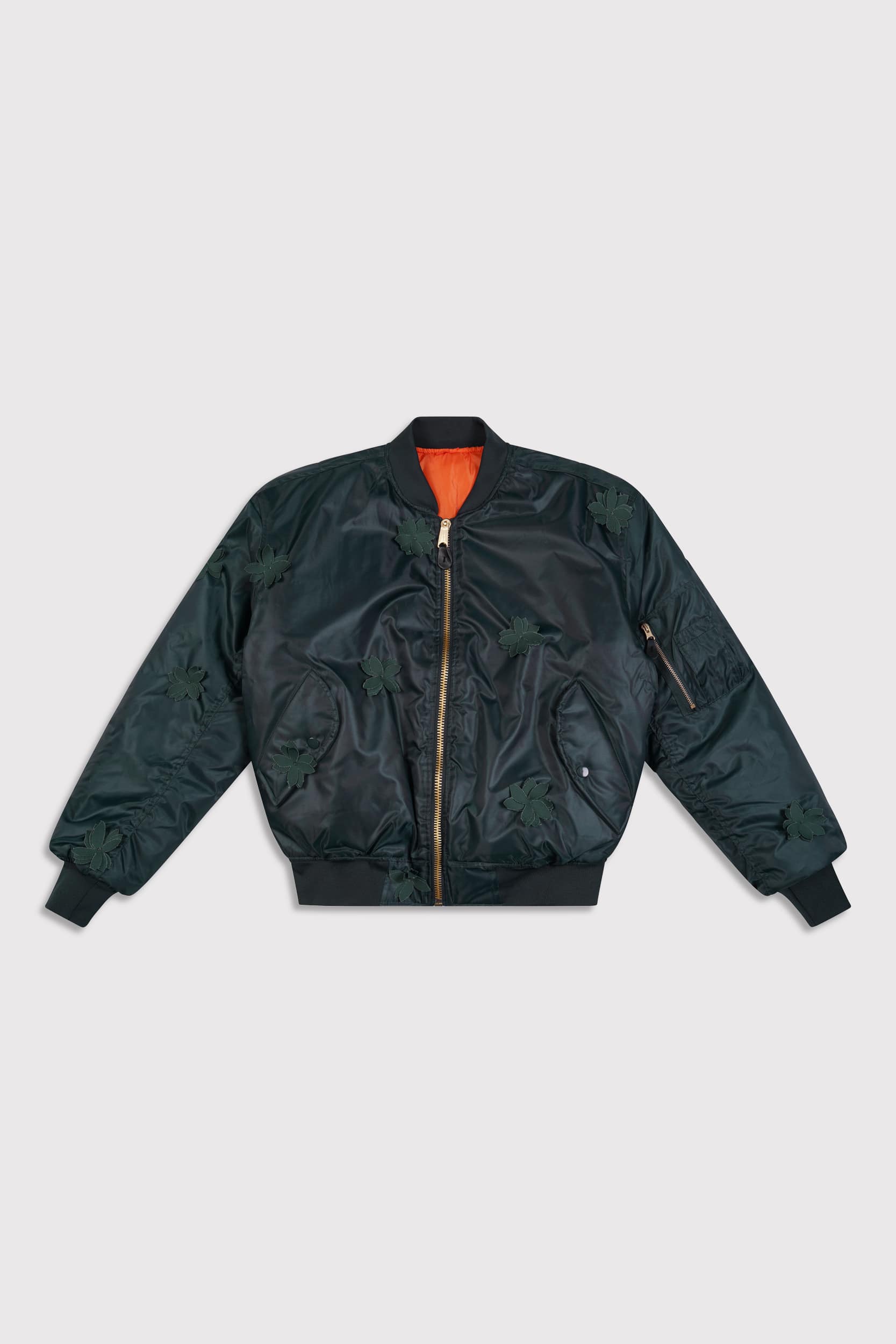 Mono Petal MA-1 Bomber Jacket - Petrol – Joshua Samuels