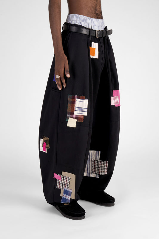 FO Baggy Trou - Black - Limited Patches Edition