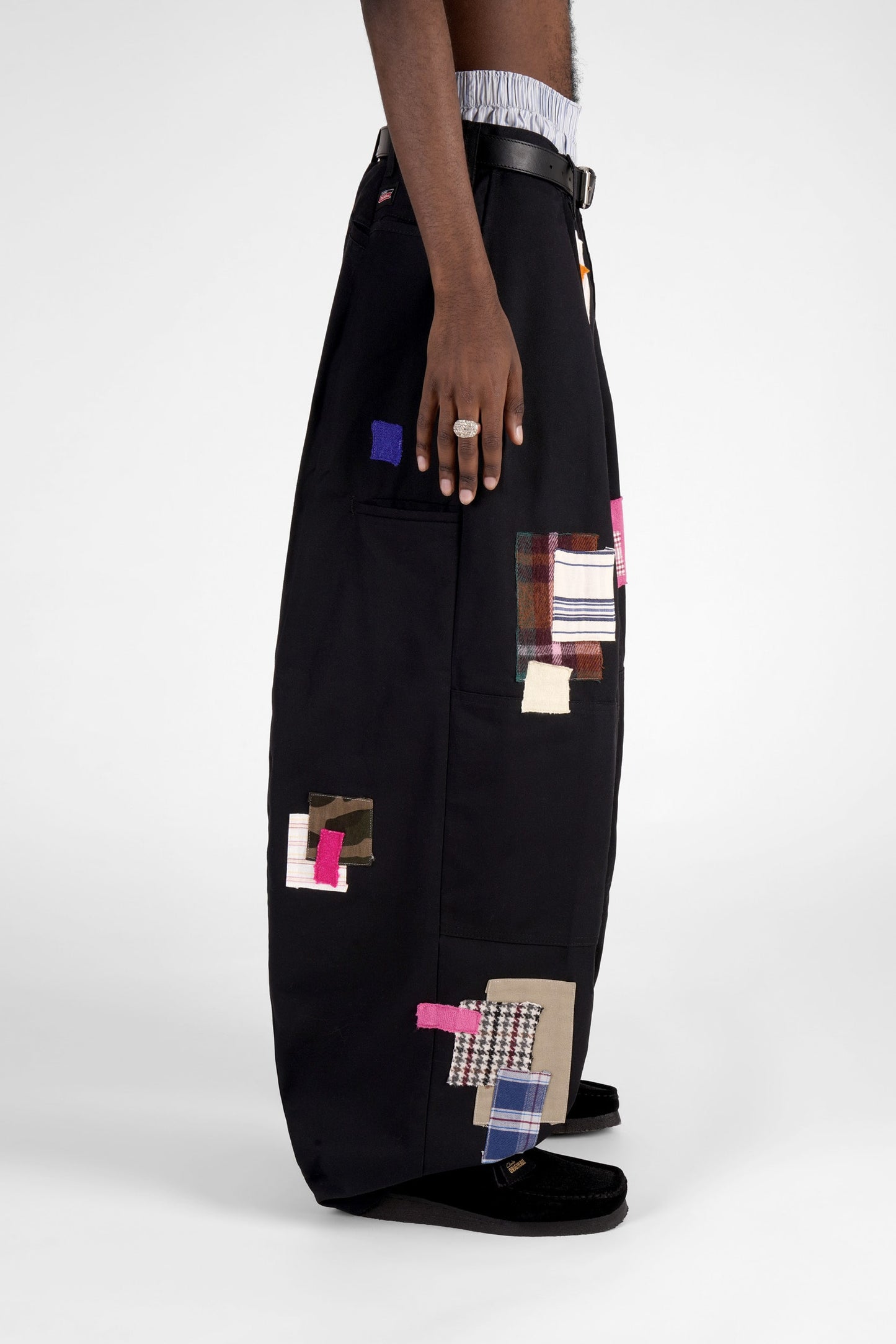 FO Baggy Trou - Black - Limited Patches Edition