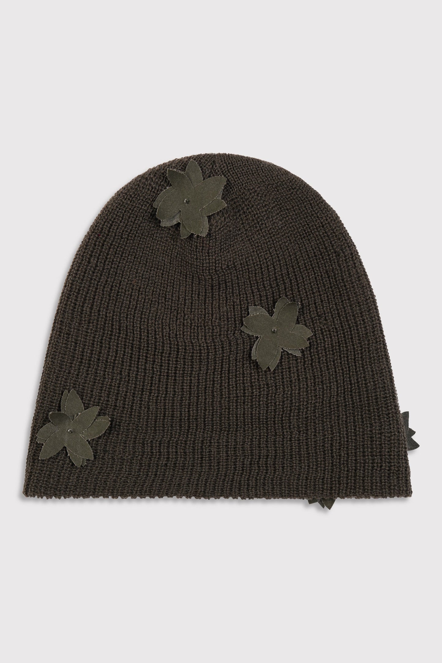 Mono Petal Beanie - Olive