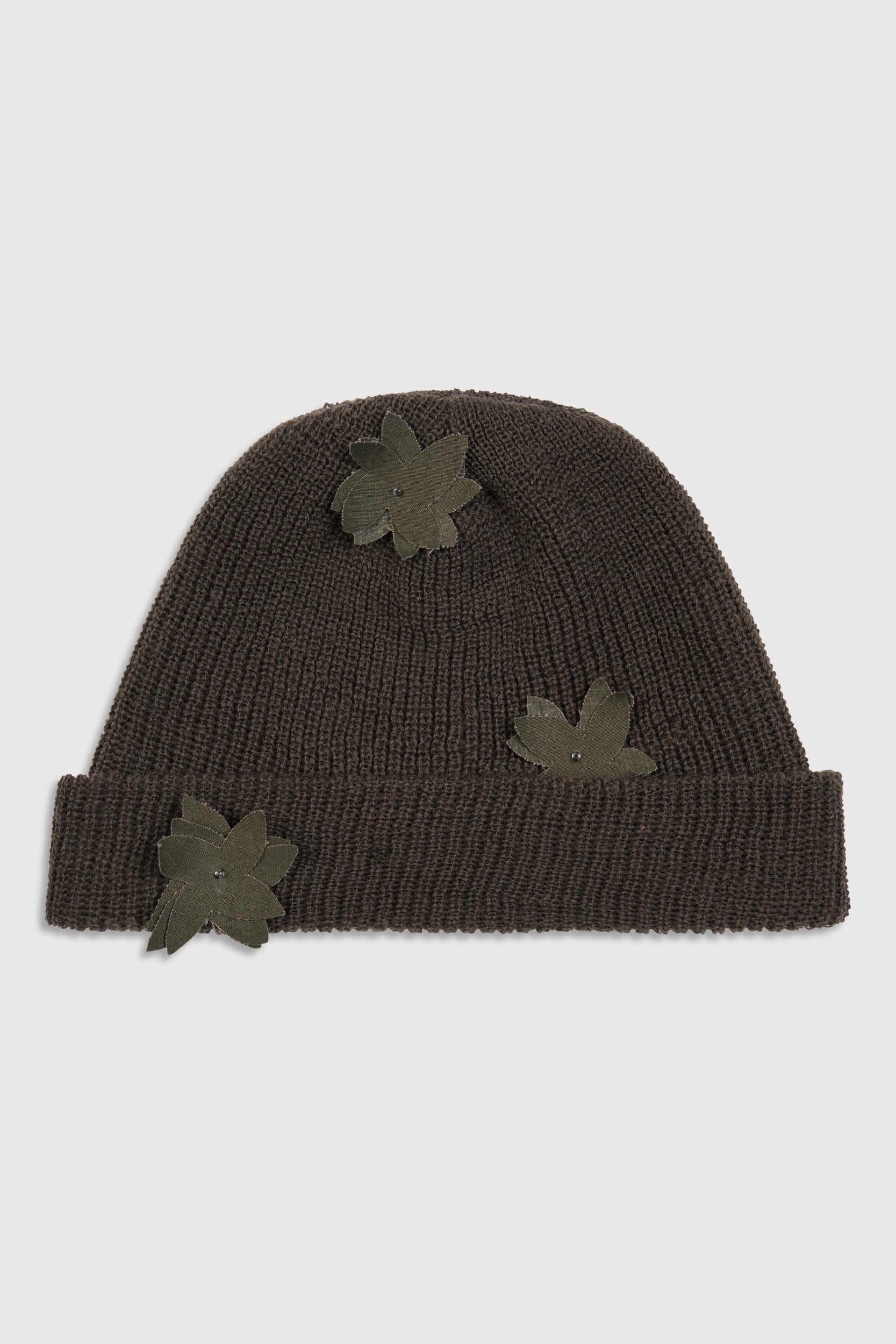 Mono Petal Beanie - Olive – Joshua Samuels