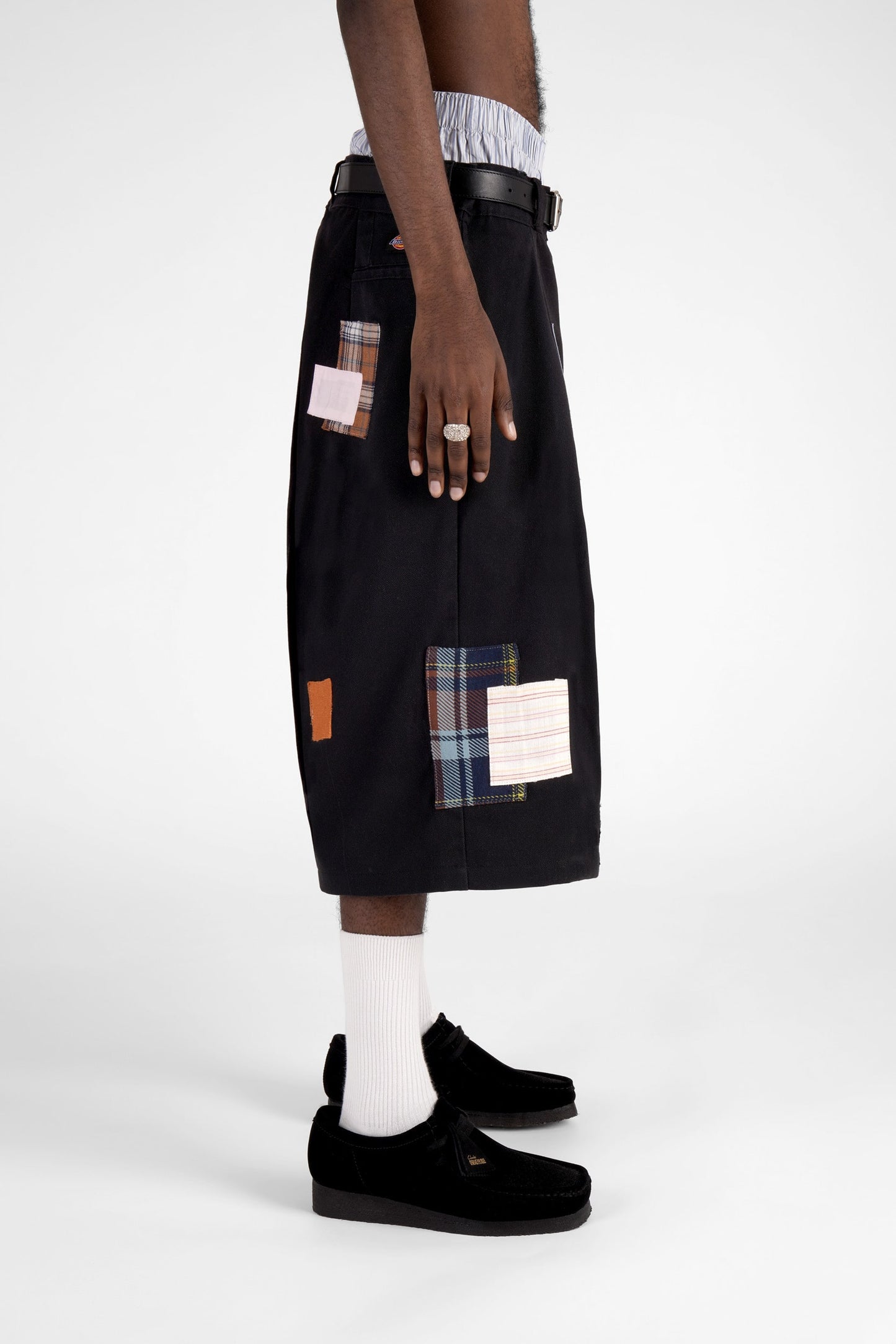 FO Baggy Shorts - Black - Limited Patches Edition