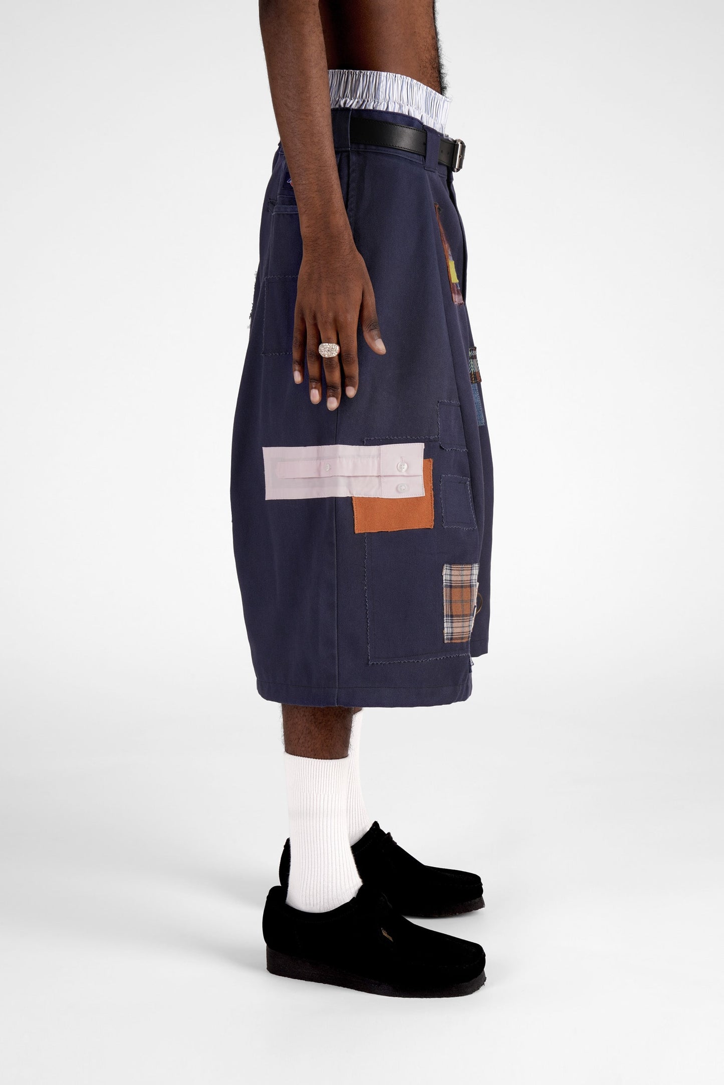 FO Baggy Shorts - Navy - Limited Patches Edition