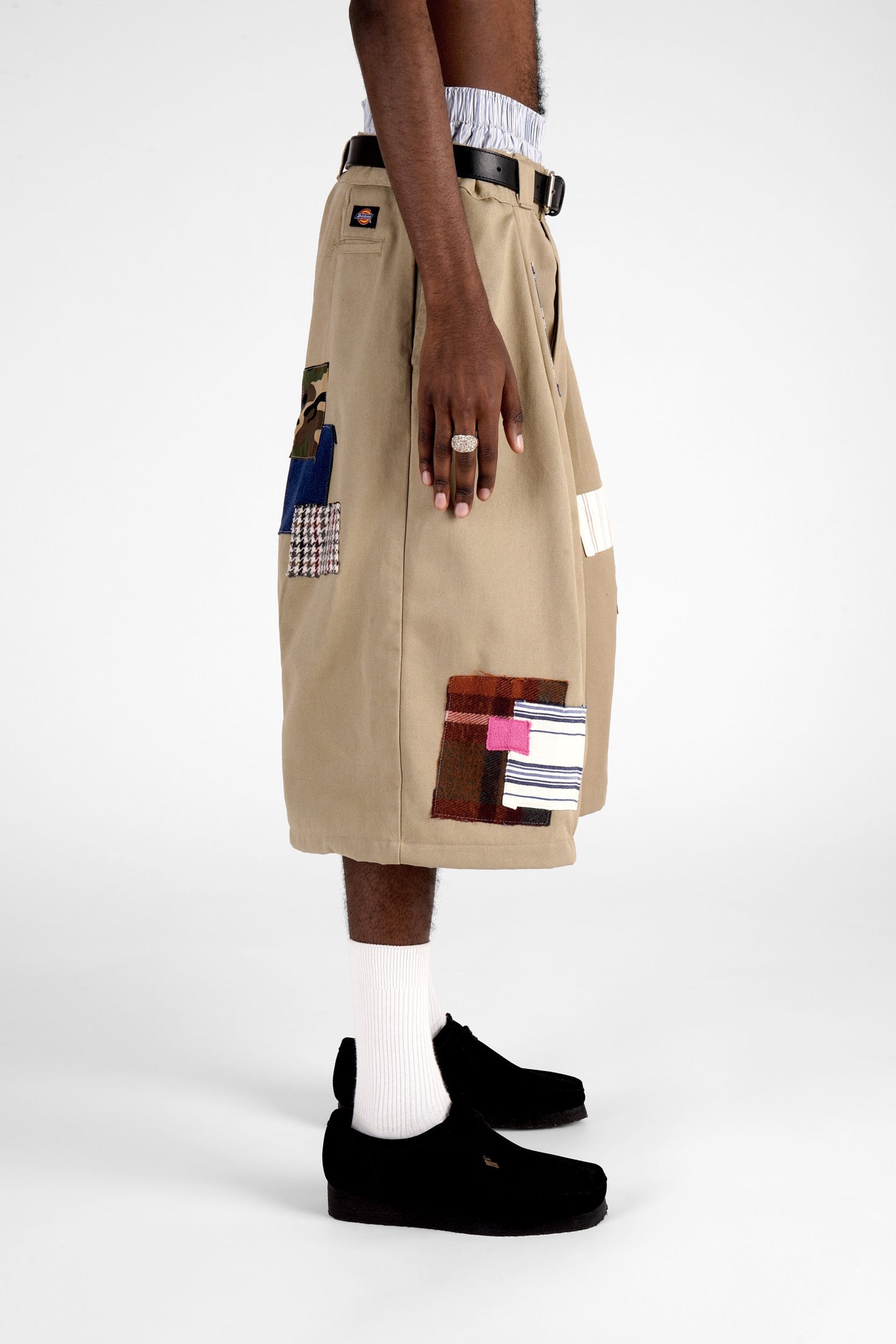 FO Baggy Shorts - Beige - Limited Patches Edition