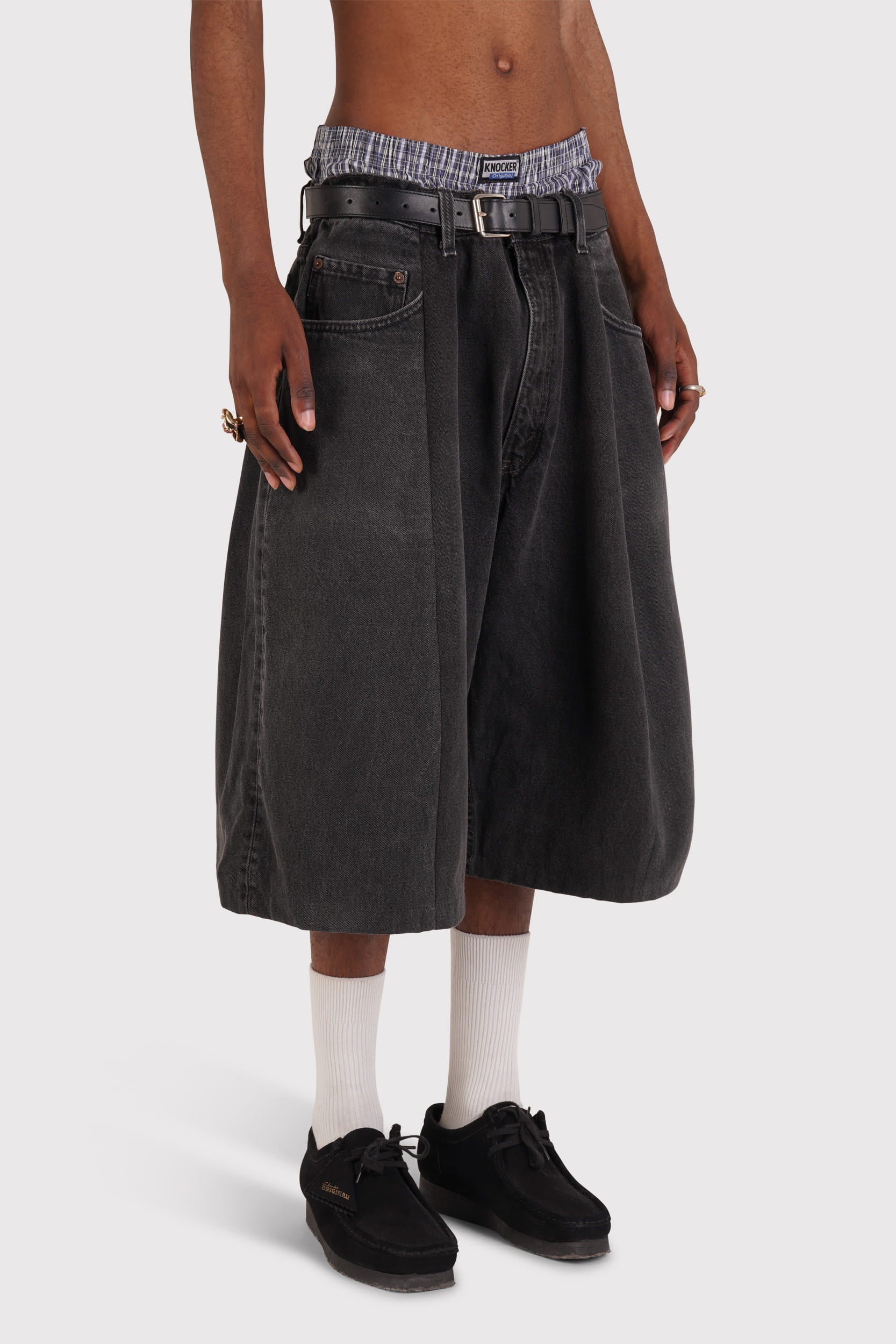 FO Baggy Jorts - Black – Joshua Samuels