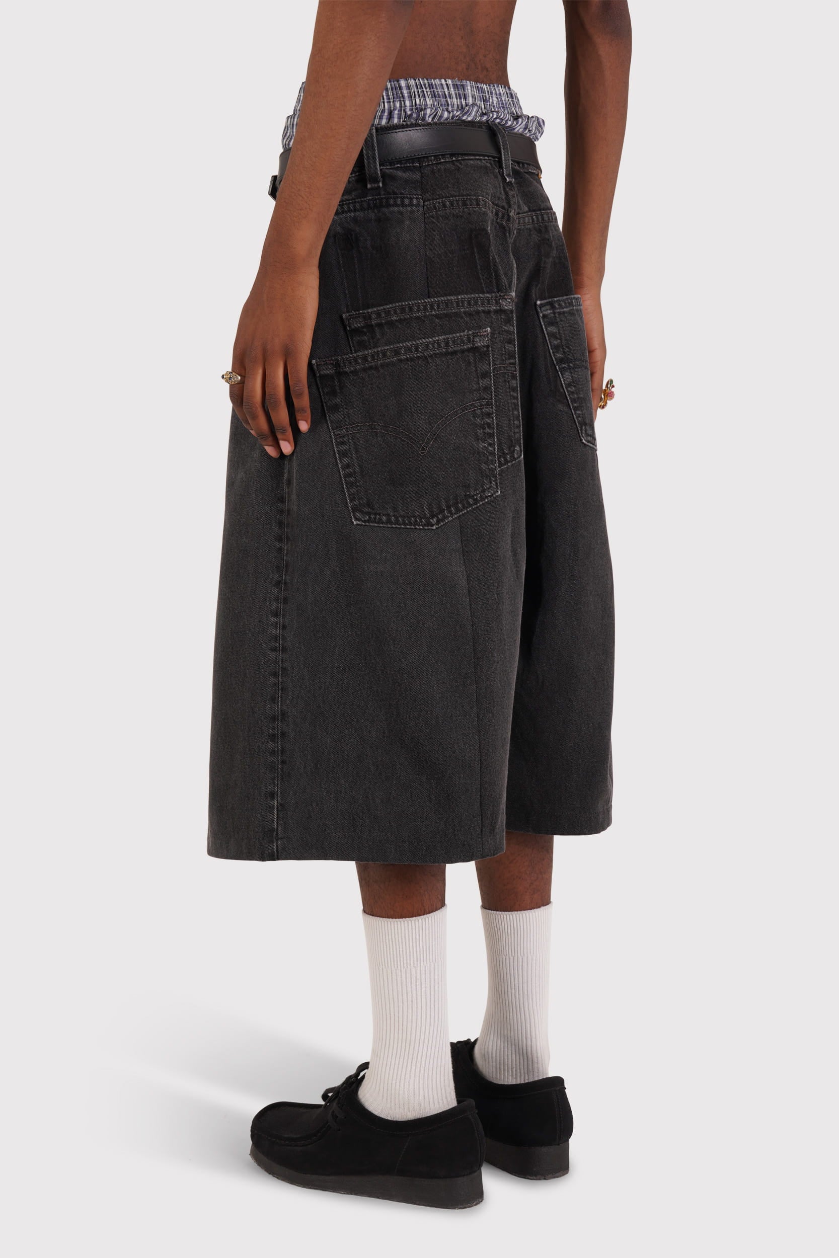 FO Baggy Jorts - Black – Joshua Samuels
