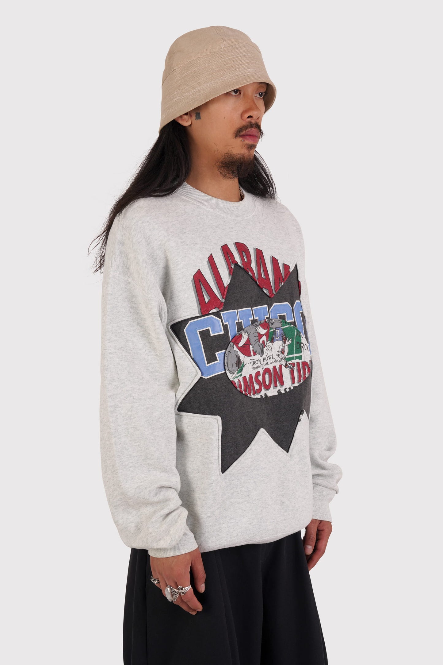 Peakaboo Crew - Grey
