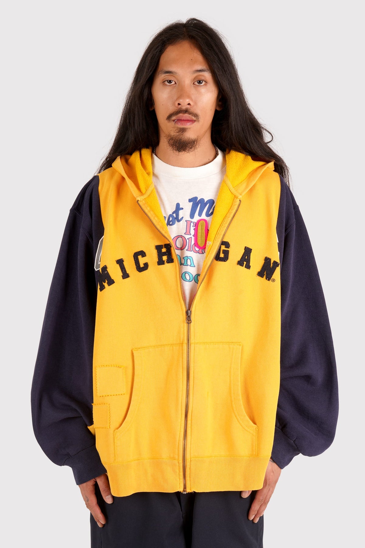 FO Baggy Zip-Up Hood - Multi
