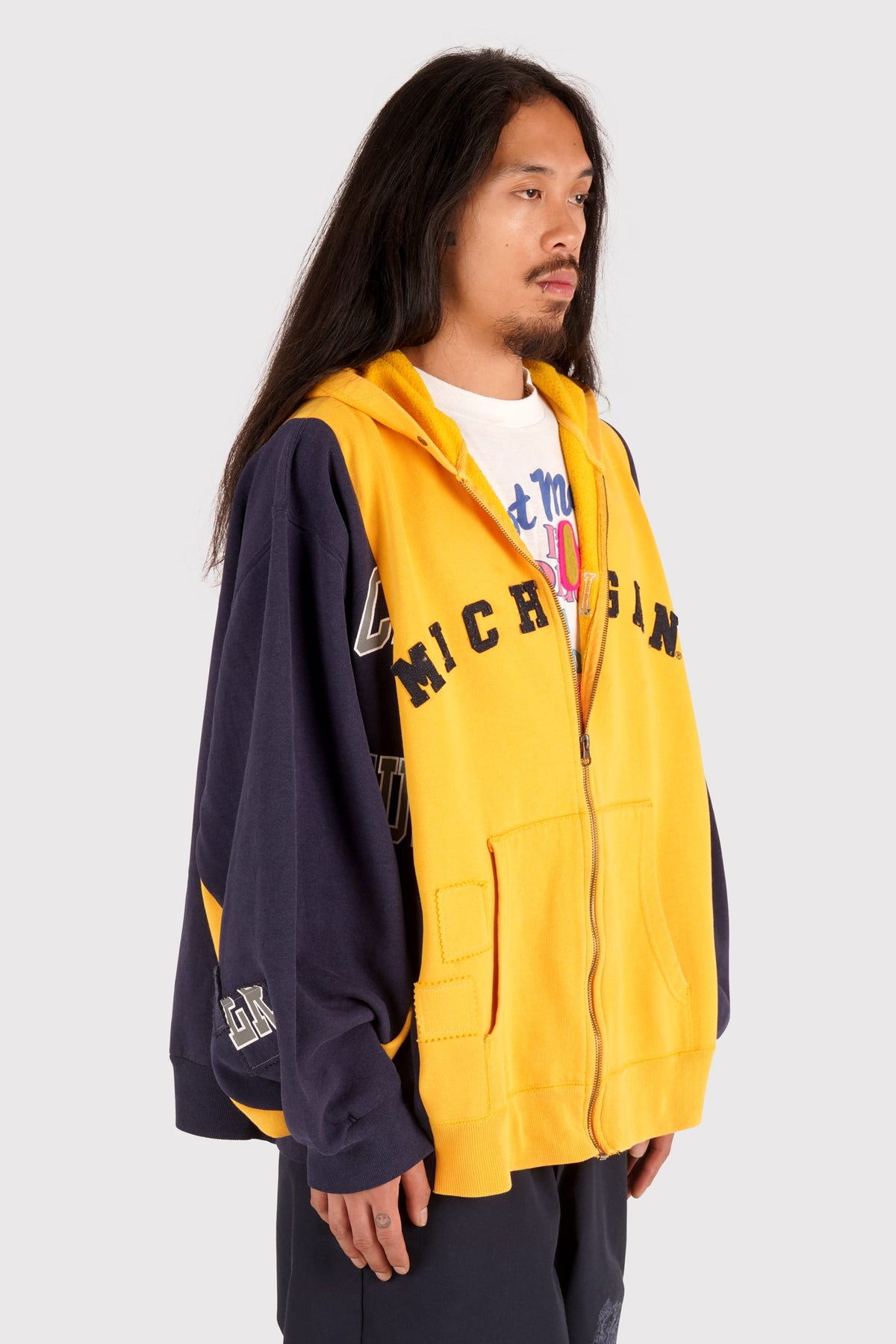 FO Baggy Zip-Up Hood - Multi