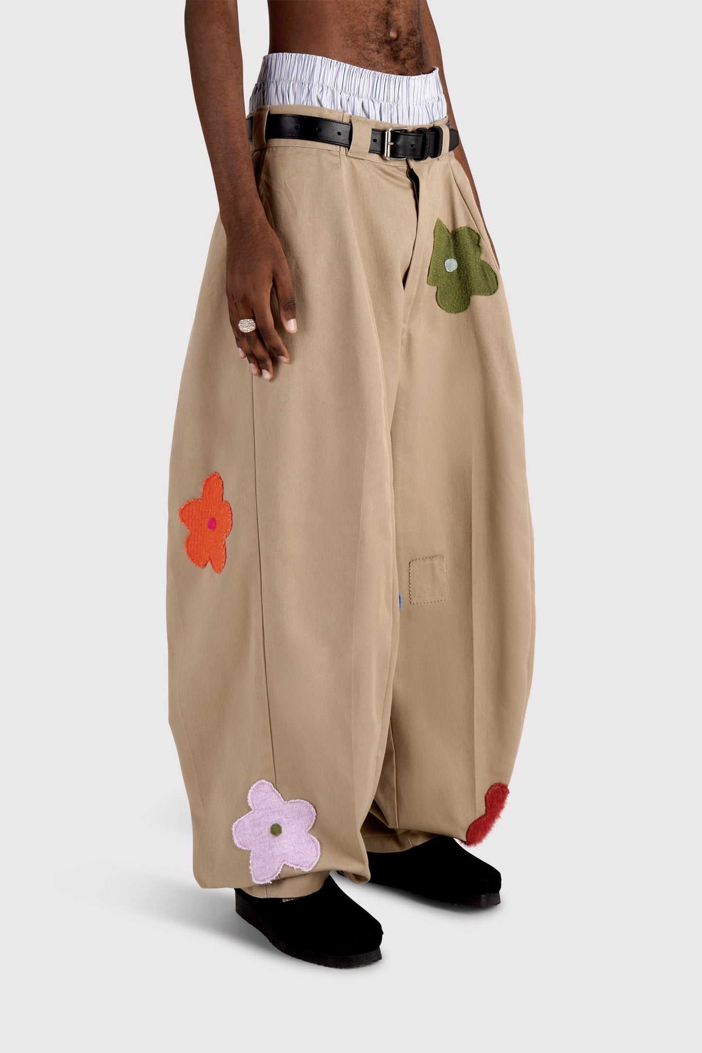 FO Baggy Trou - Beige - Limited Wild Flower Edition