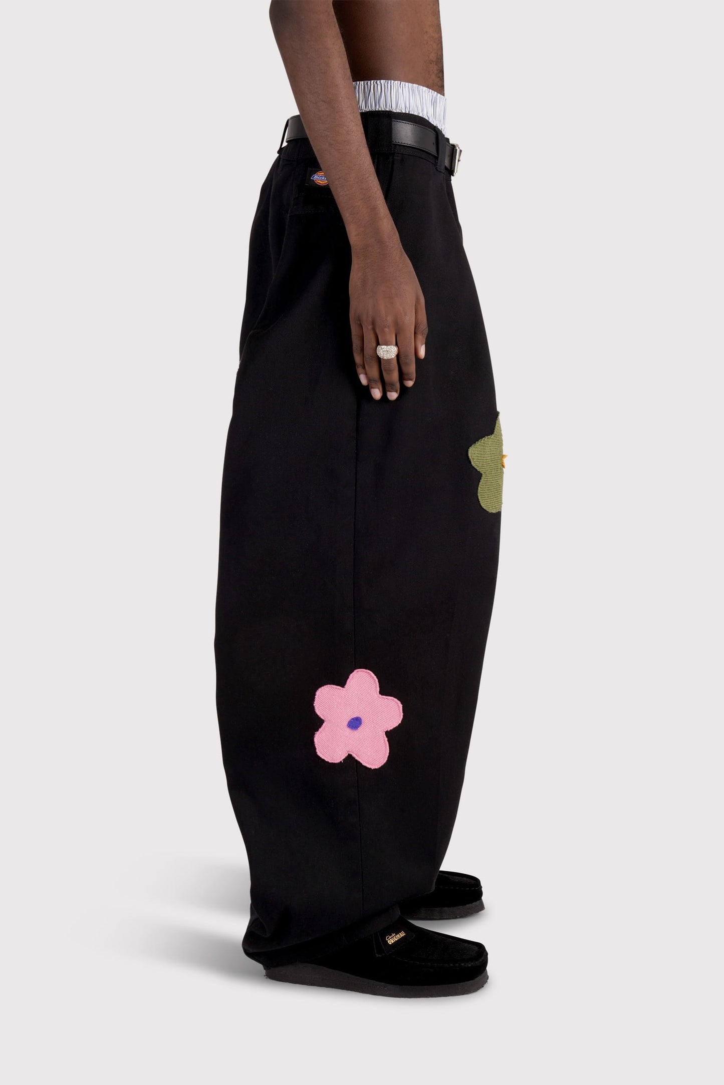 FO Baggy Trou - Black - Limited Wild Flower Edition