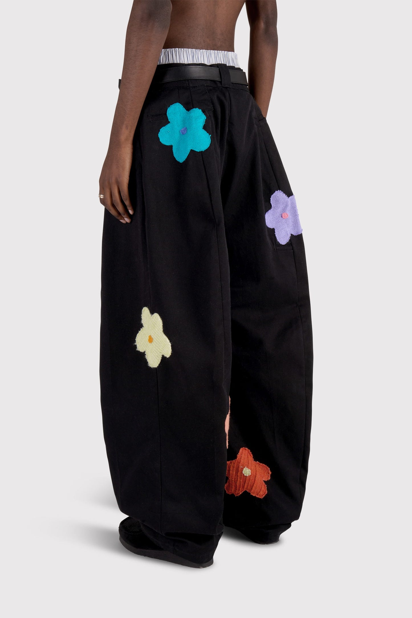FO Baggy Trou - Black - Limited Wild Flower Edition