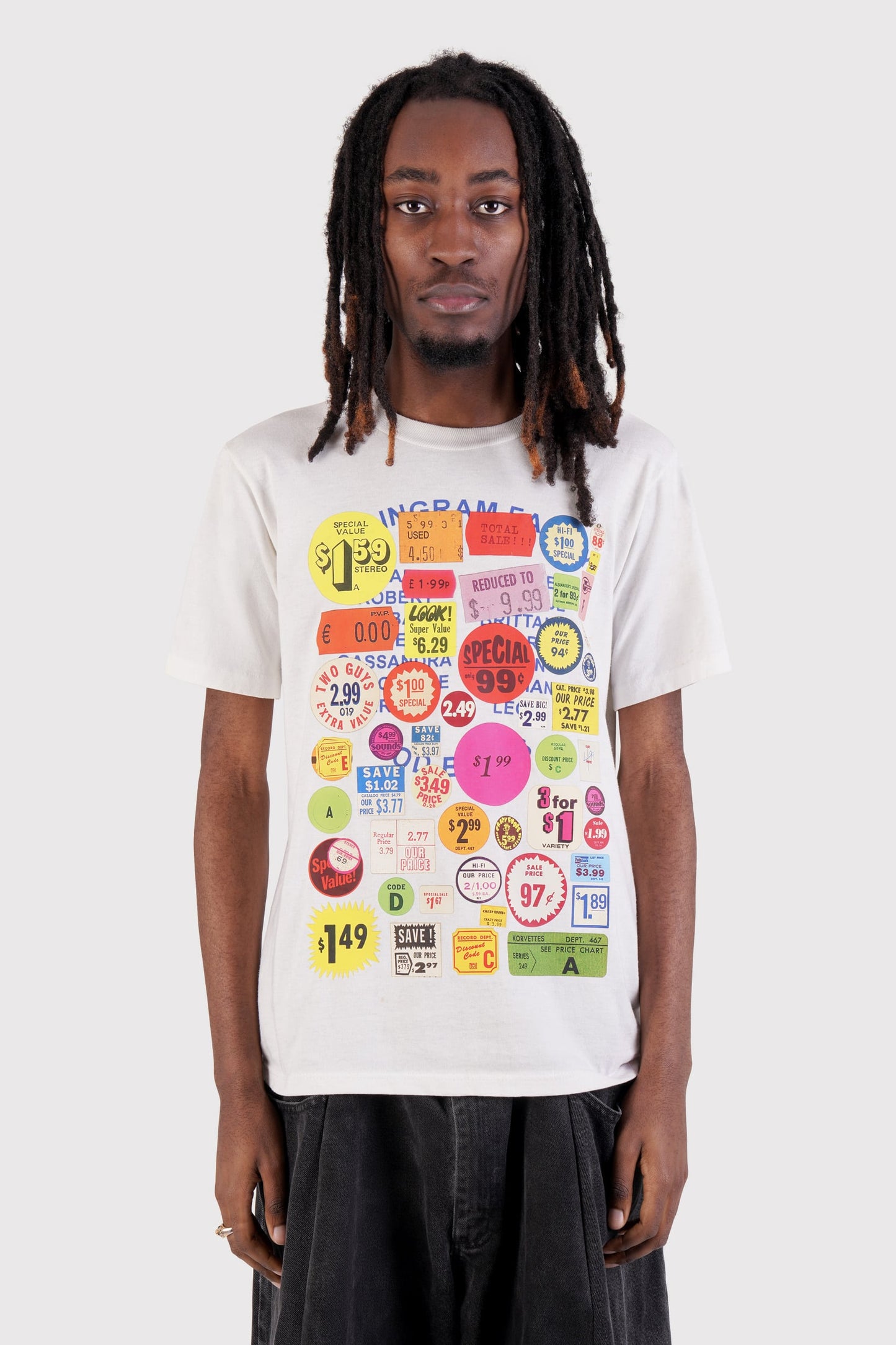 Knockdown Tee - White