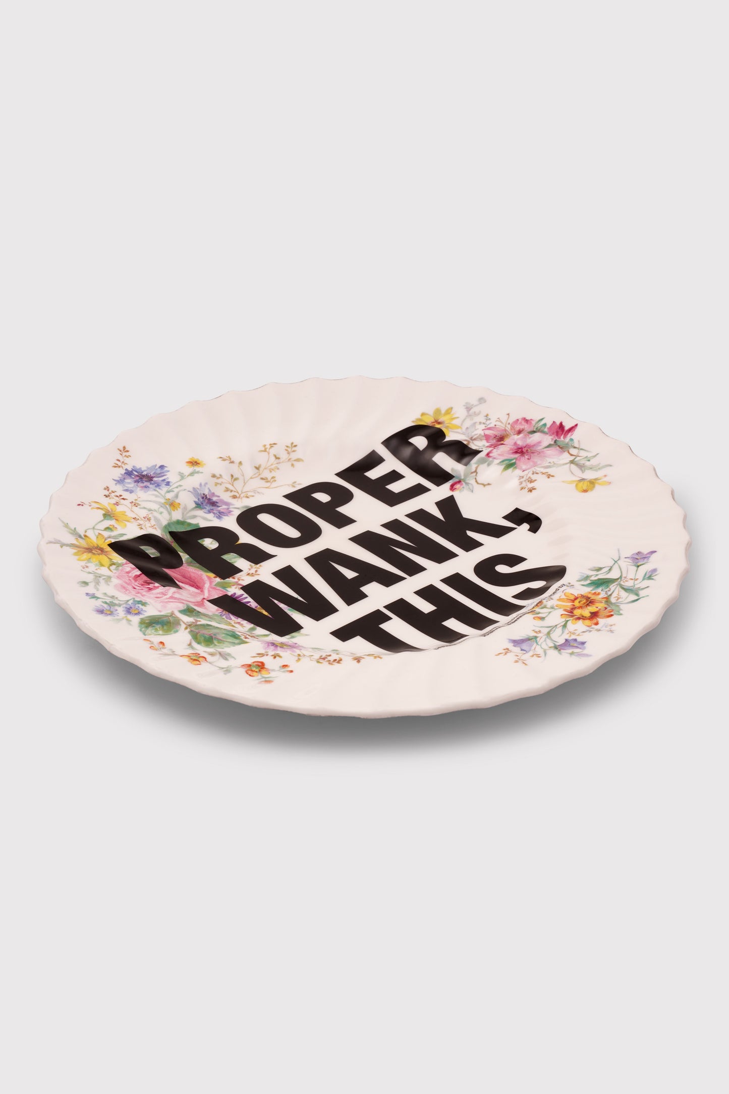 'Proper Wank, This' Plate
