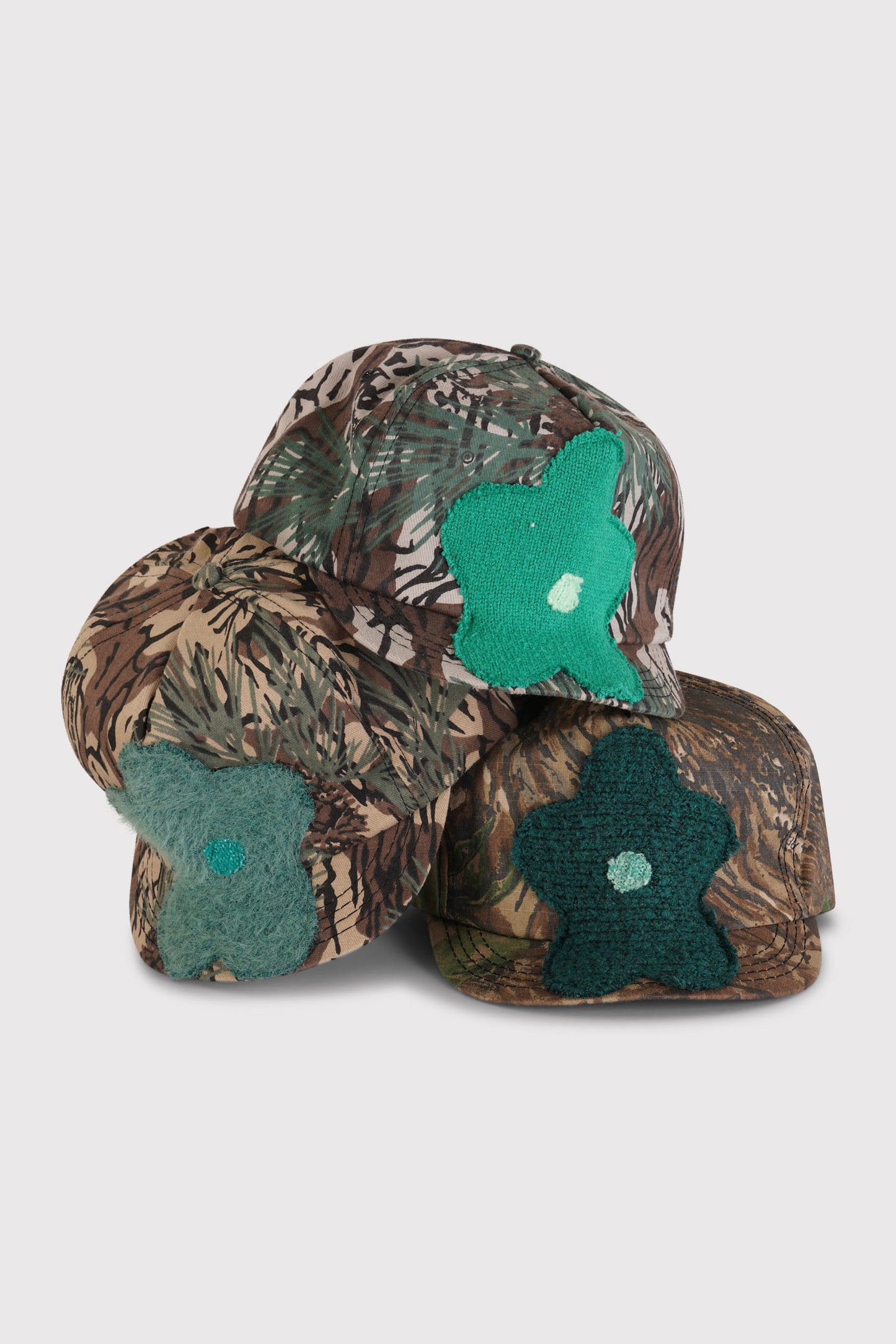 Wild Flower Cap - Green