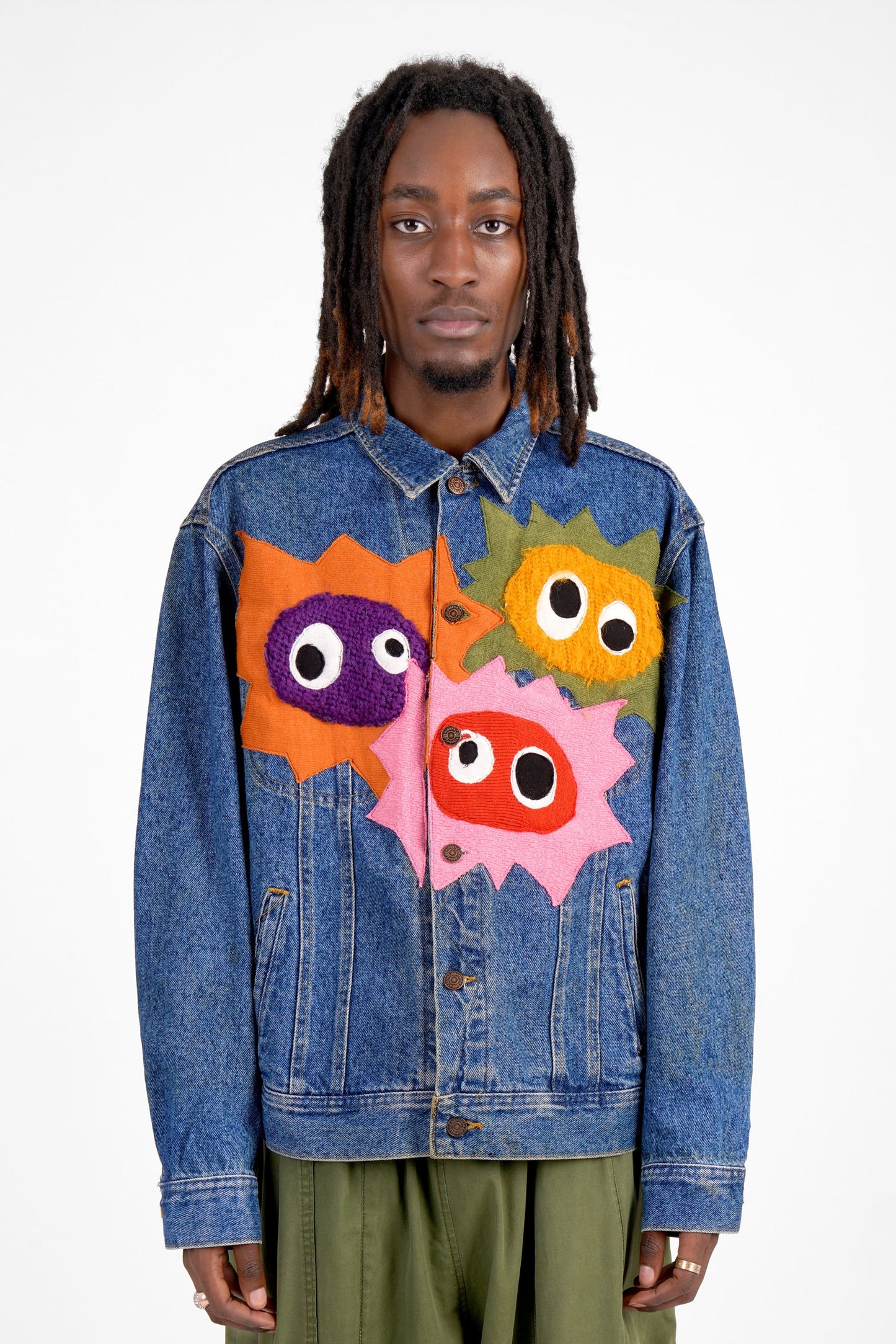 Whimsical Little Buggers Denim Jacket