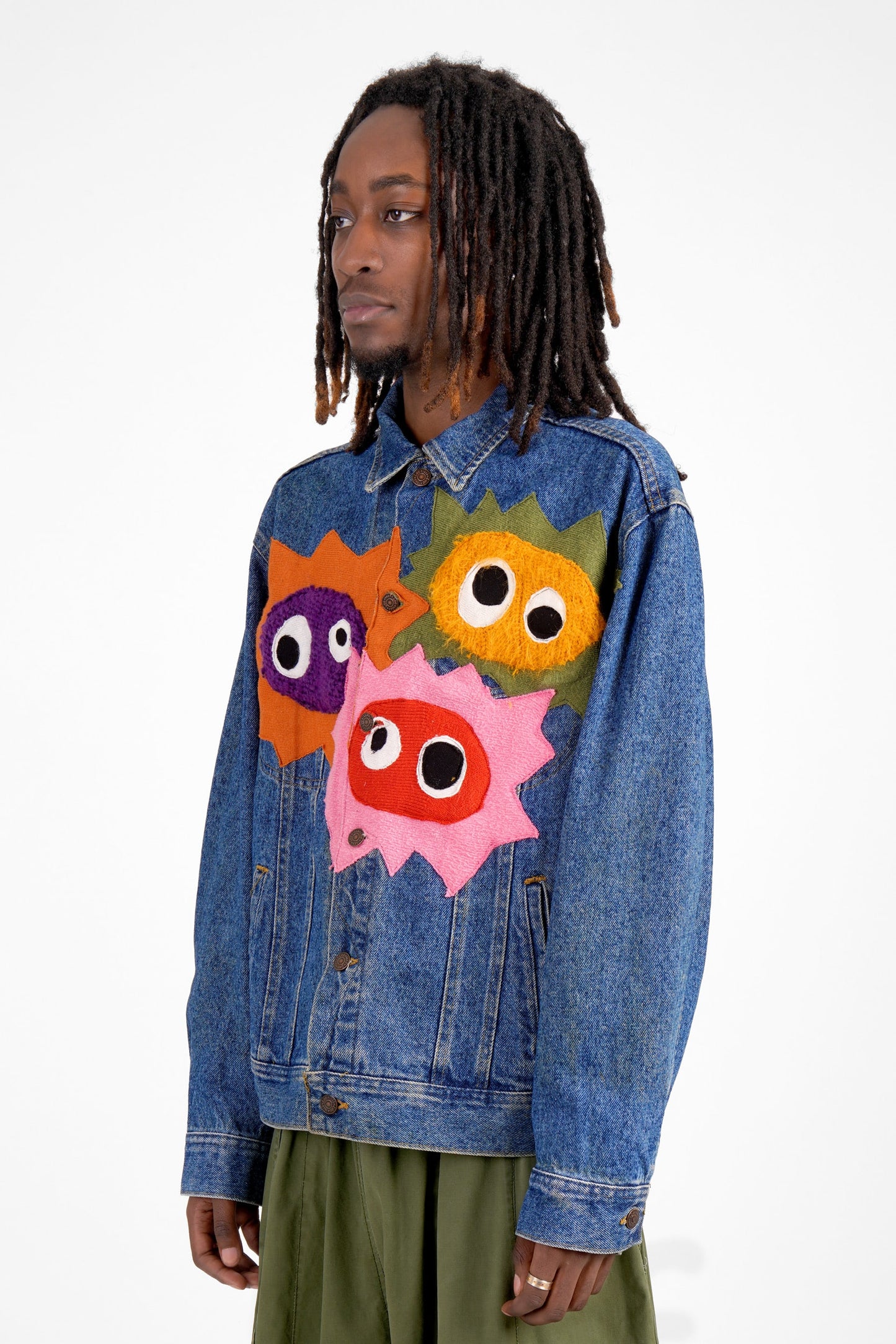 Whimsical Little Buggers Denim Jacket