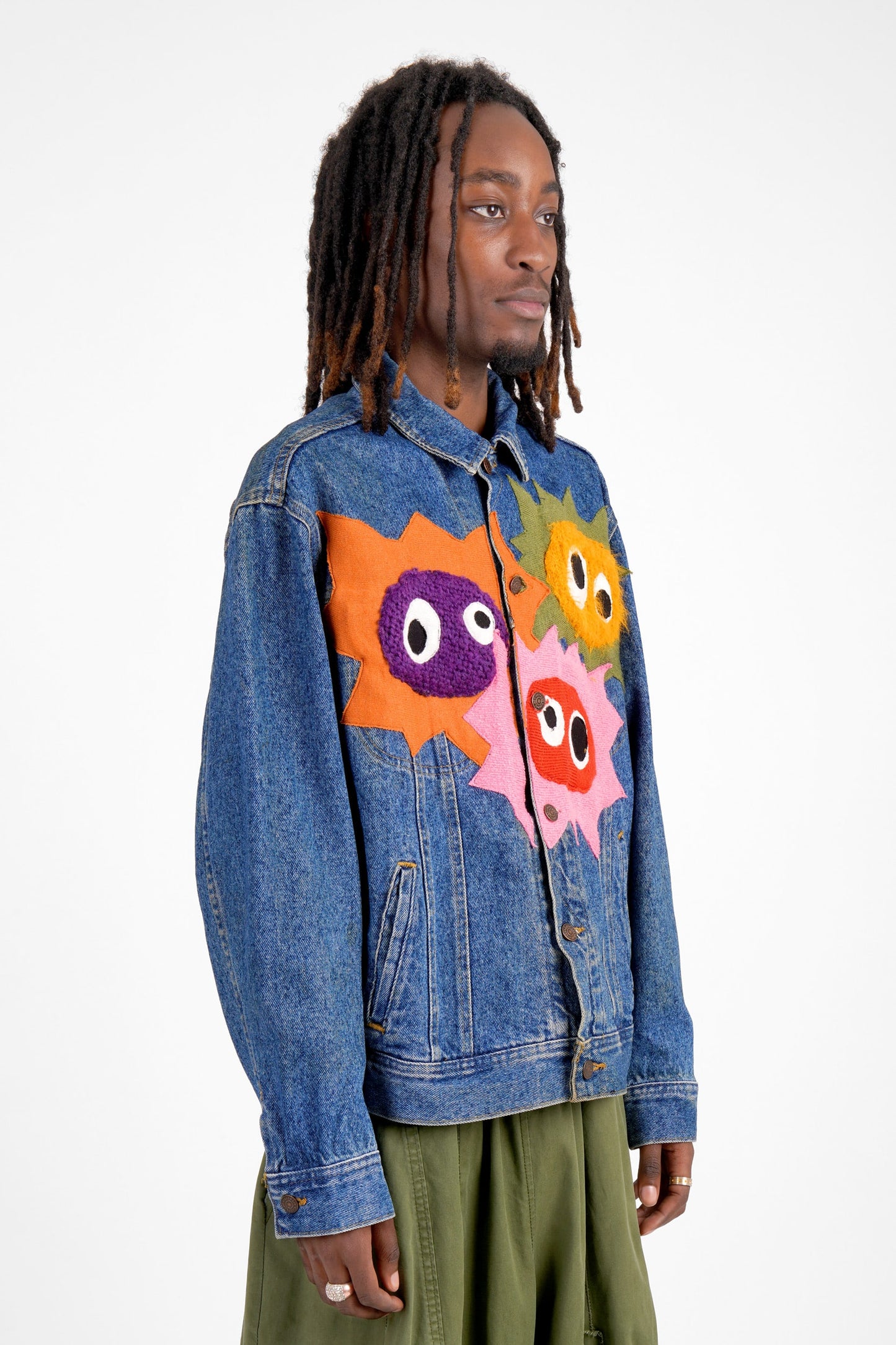 Whimsical Little Buggers Denim Jacket