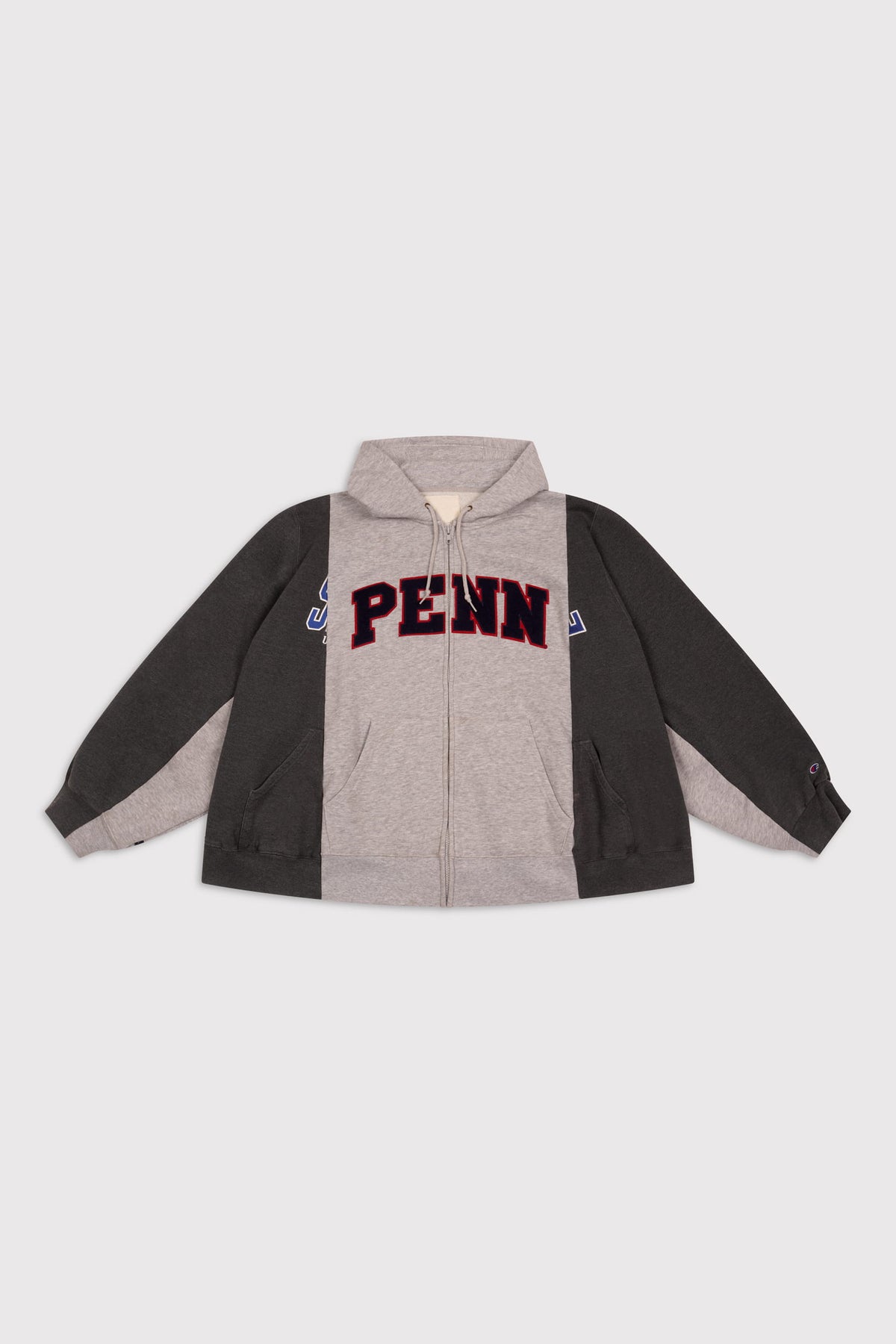 FO Baggy Zip-Up Hood - Grey / Grey