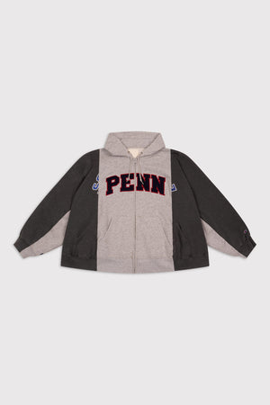 FO Baggy Zip-Up Hood - Grey / Grey