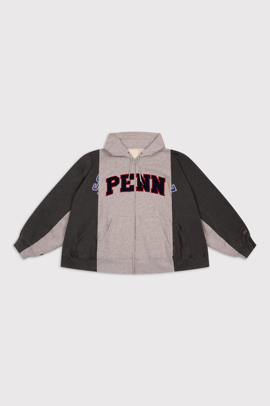 FO Baggy Zip-Up Hood - Grey / Grey