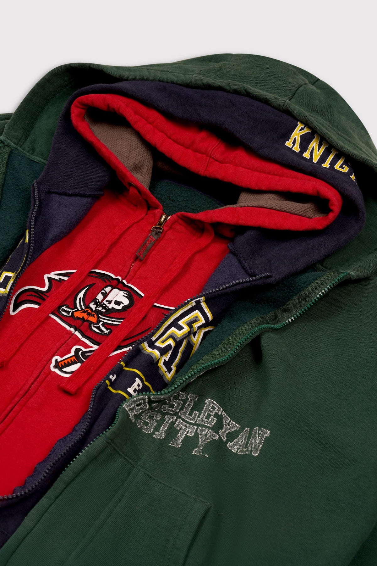 Triple Zip Hood - Multi
