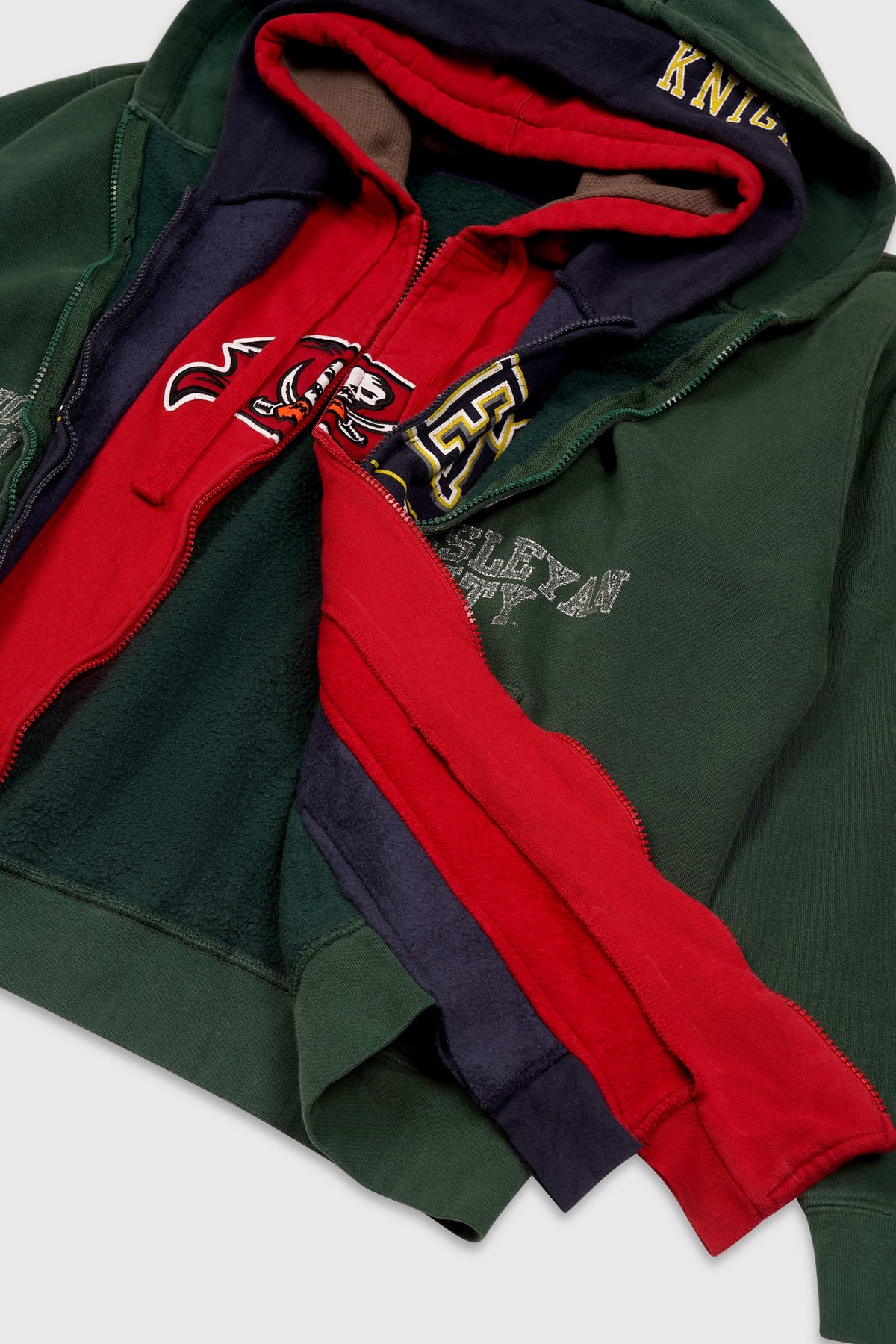 Triple Zip Hood - Multi