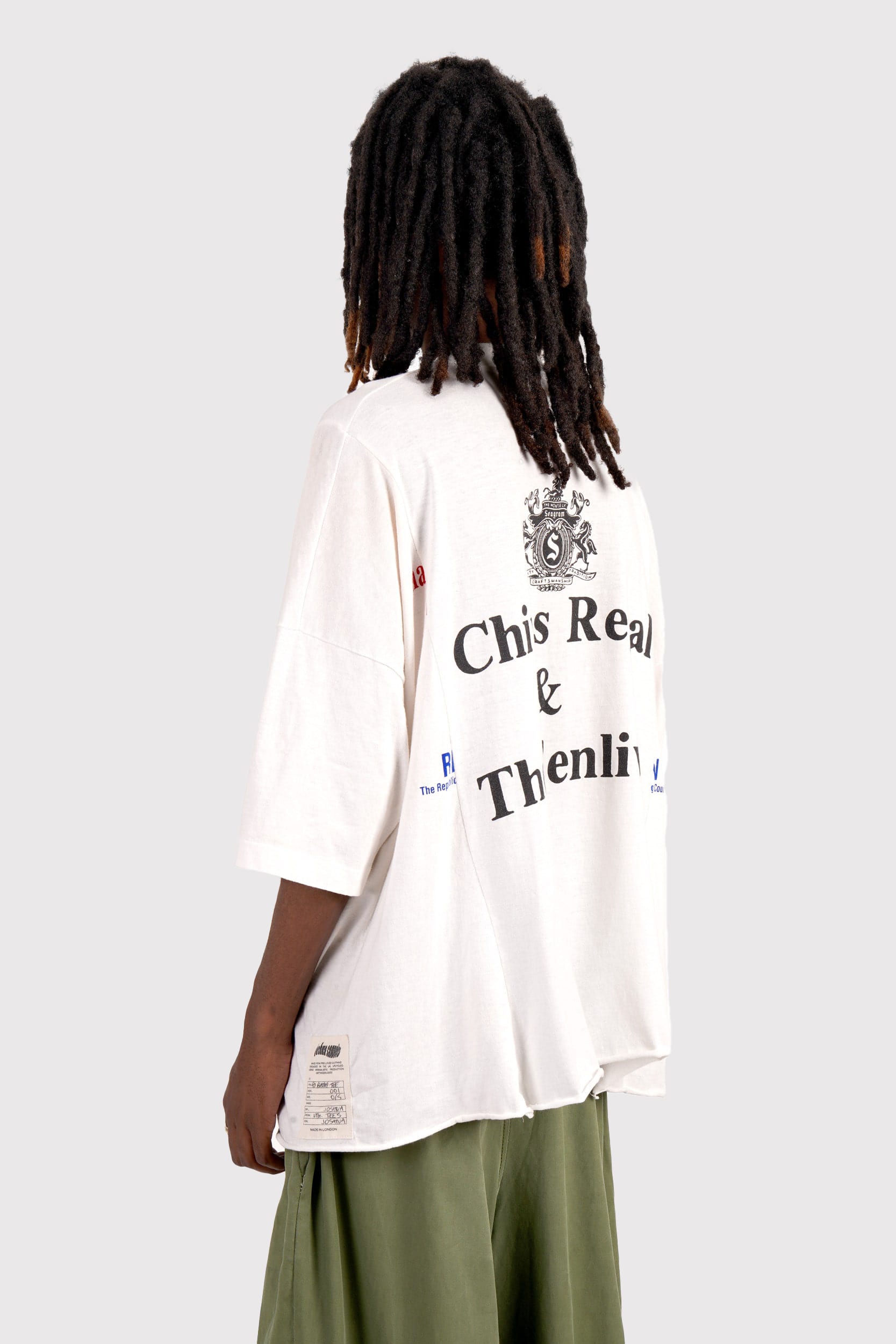FO Baggy Tee - White – Joshua Samuels