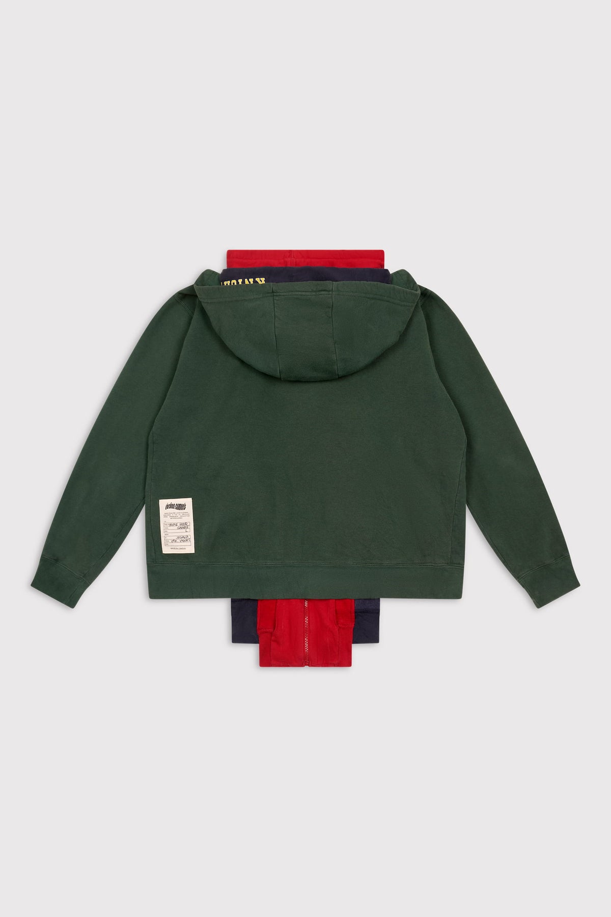 Triple Zip Hood - Multi