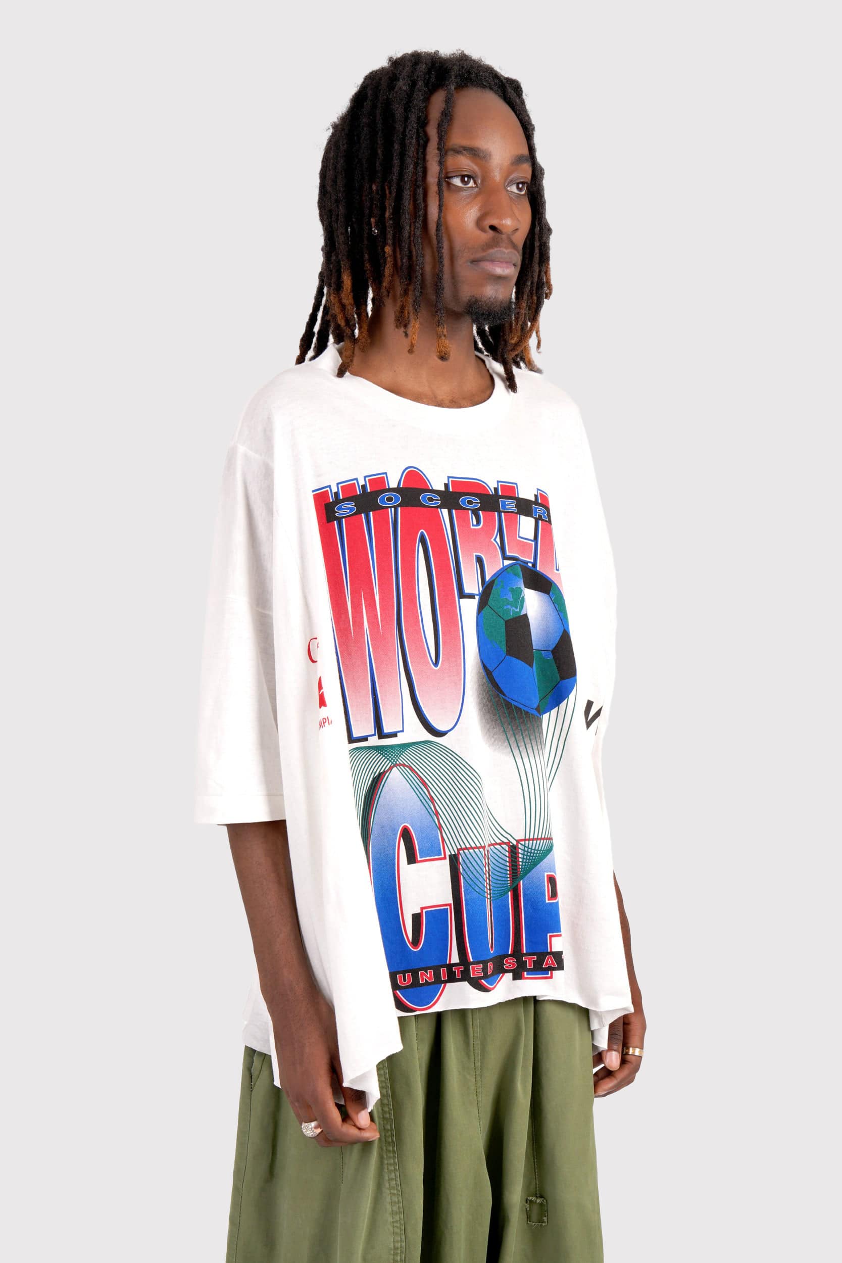 FO Baggy Tee - White – Joshua Samuels